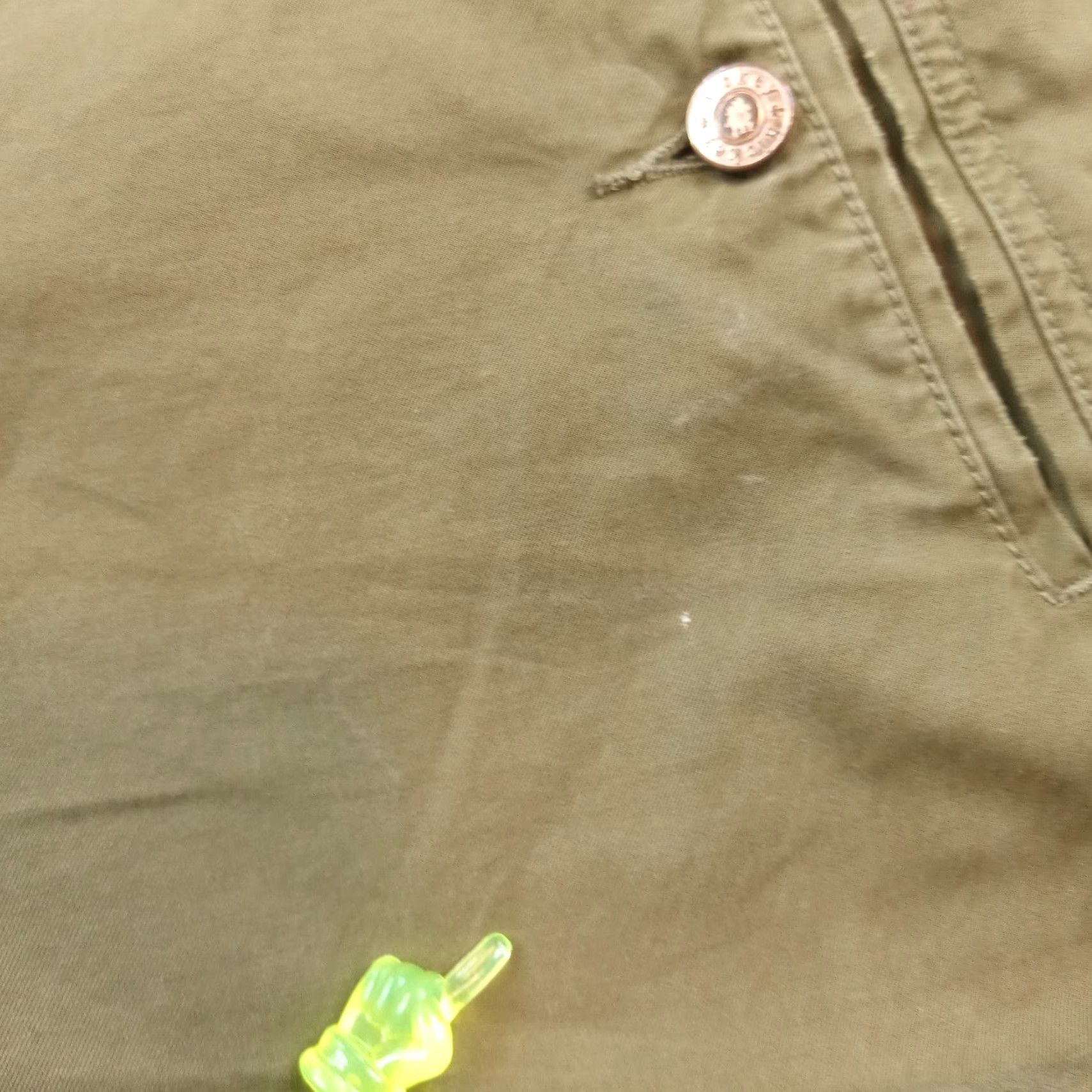 Brooks Brothers Brooks Brothers Mens Green Chino Straight Pants Size 32 Adjustable Waist Size US 32 / EU 48 - 6 Thumbnail