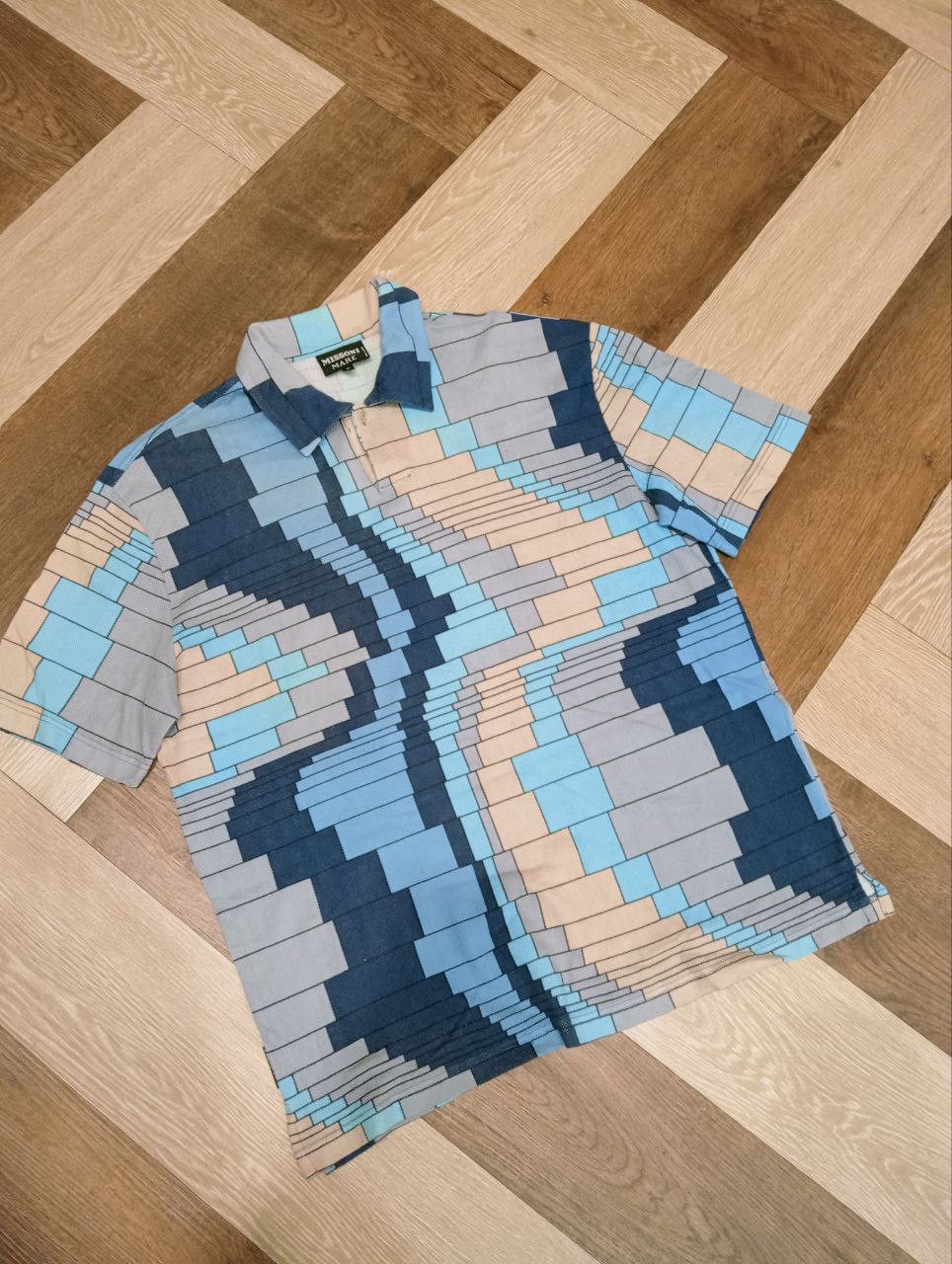 Missoni VINTAGE MISSONI POLO SHIRT Size US L / EU 52-54 / 3 - 2 Thumbnail