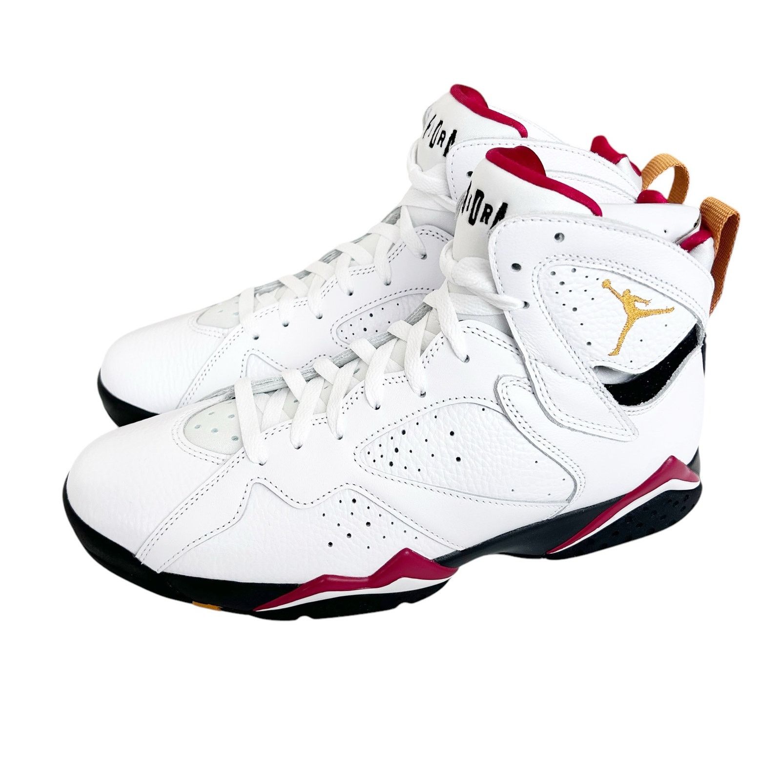 Other Air Jordan 7 Retro White Black Cardinal Red Sz 10.5 Size US 10.5 / EU 43-44 - 4 Thumbnail