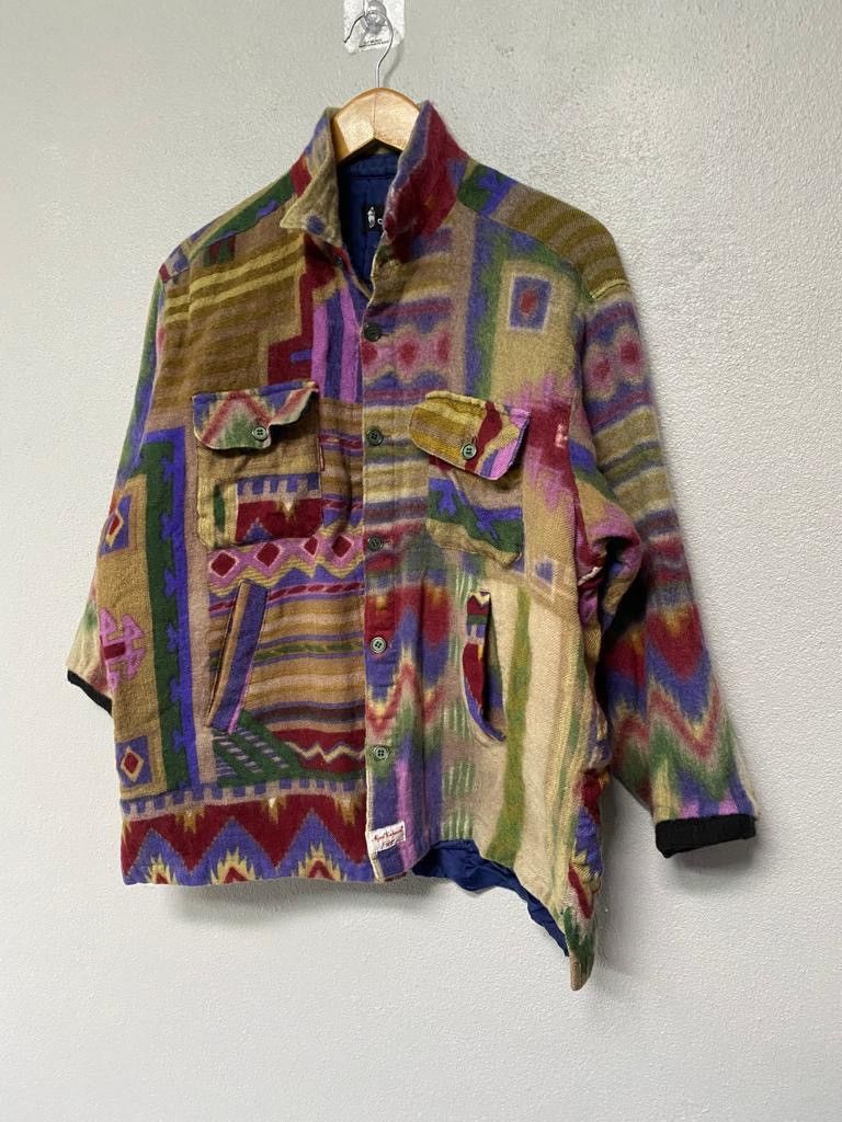 Nigel Cabourn Nigel Cabourn native navajo wool button jacket Size US M / EU 48-50 / 2 - 8 Thumbnail