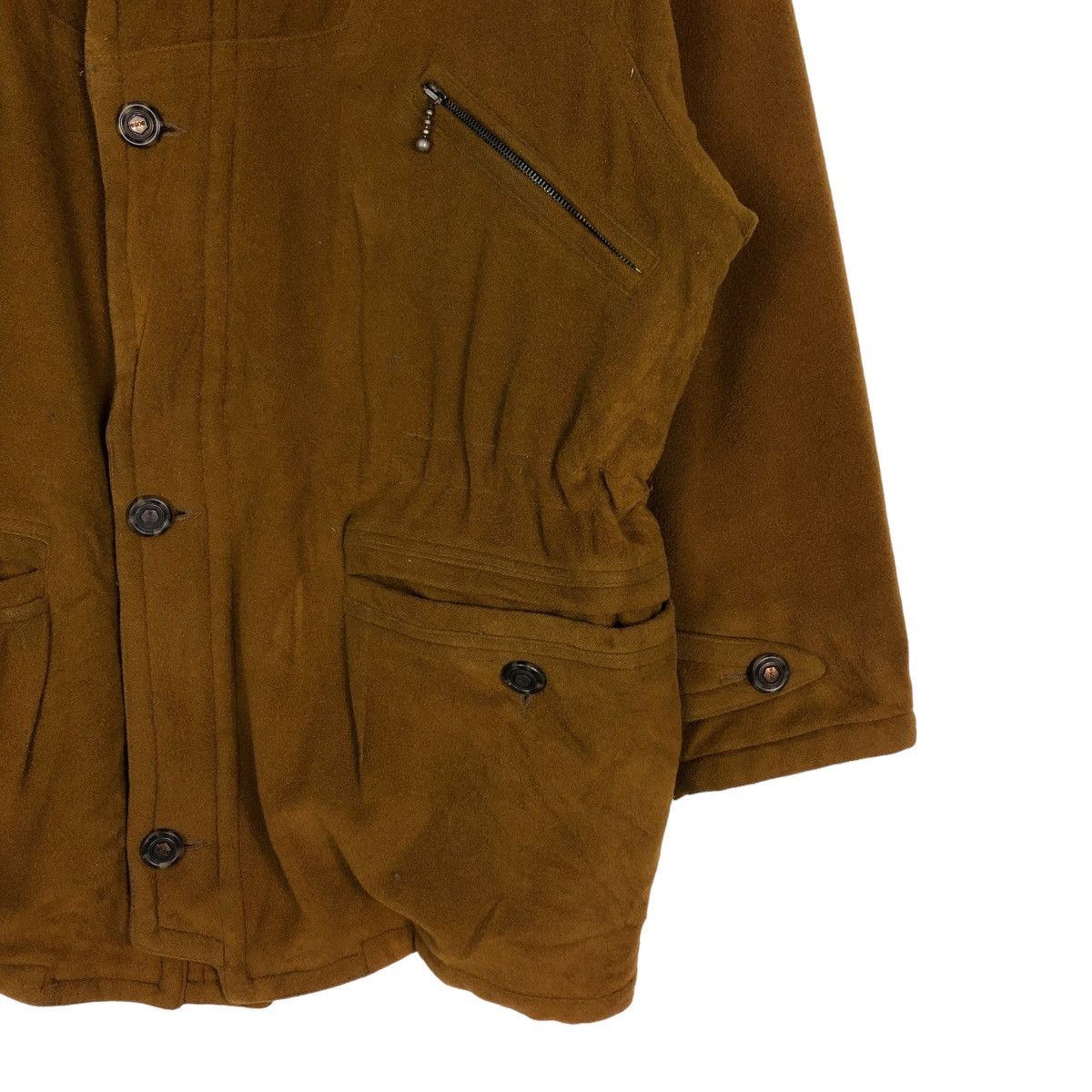 Hugo Boss 🔥VINTAGE HUGO BOSS MADE IN ITALY BIKER JACKET MULTI POCKETS Size US M / EU 48-50 / 2 - 7 Thumbnail