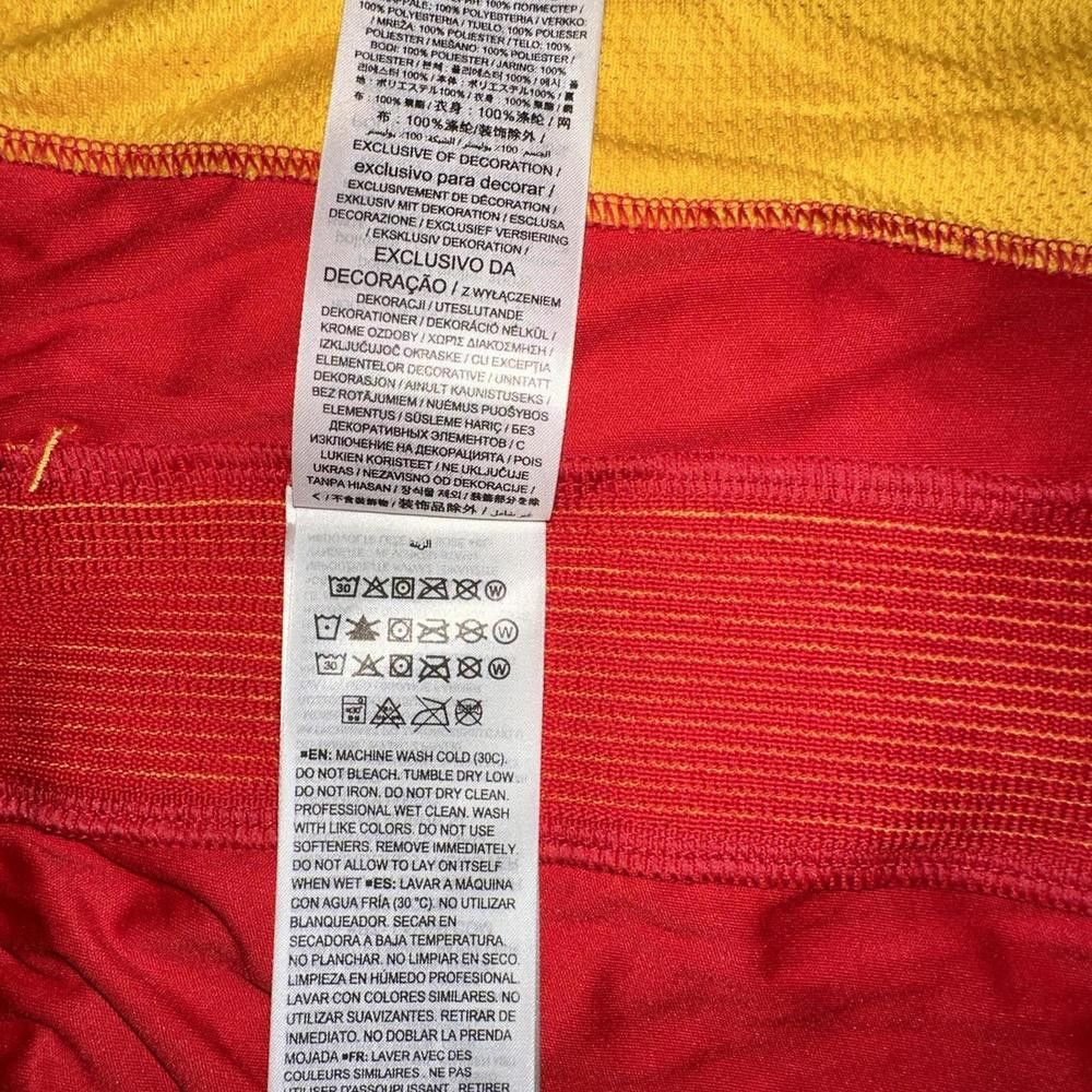 Nike Men's Nike Red/Gold Kansas City Chiefs Sideline Performance Shorts Size US 34 / EU 50 - 11 Thumbnail