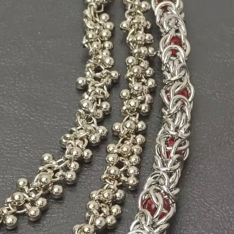 Japanese Brand Layers Round Bead Wallet Pant Chain Size ONE SIZE - 4 Thumbnail