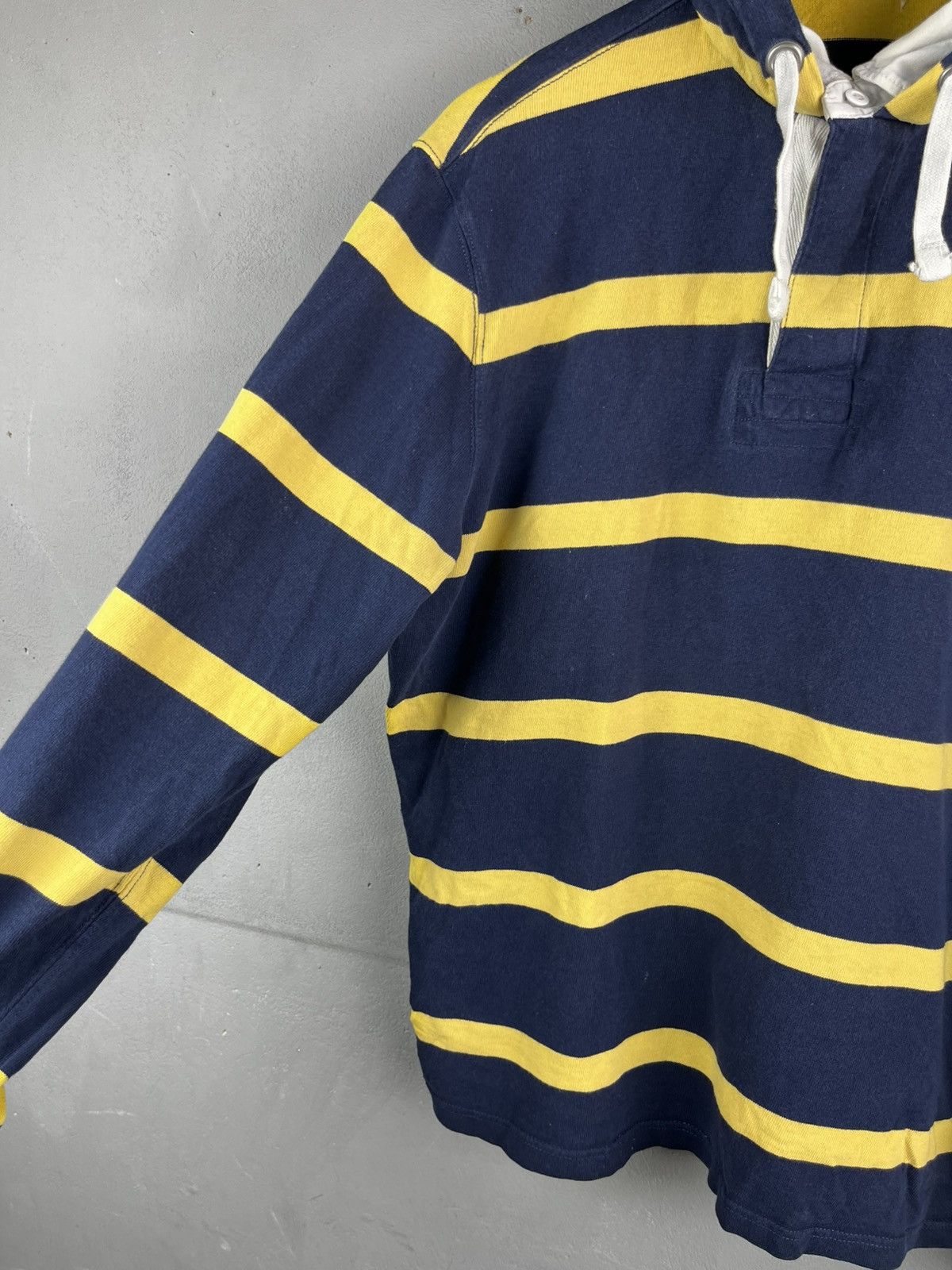 Polo Ralph Lauren Polo Ralph Lauren rugby hoodie vintage 90s Size US L / EU 52-54 / 3 - 7 Thumbnail