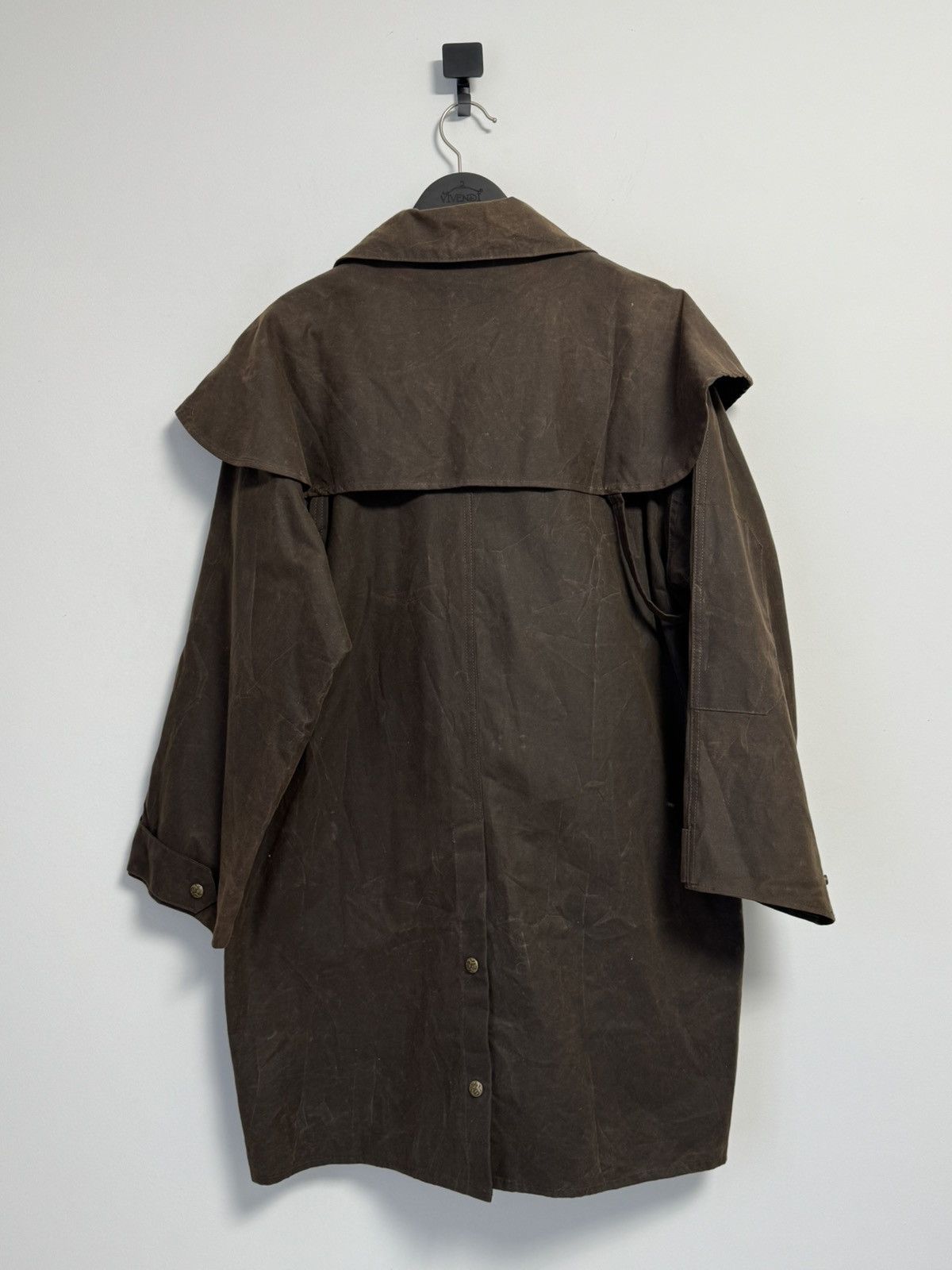 Other Burke Wills vintage wax waxed cotton short weatherall jacket Size US M / EU 48-50 / 2 - 18 Thumbnail