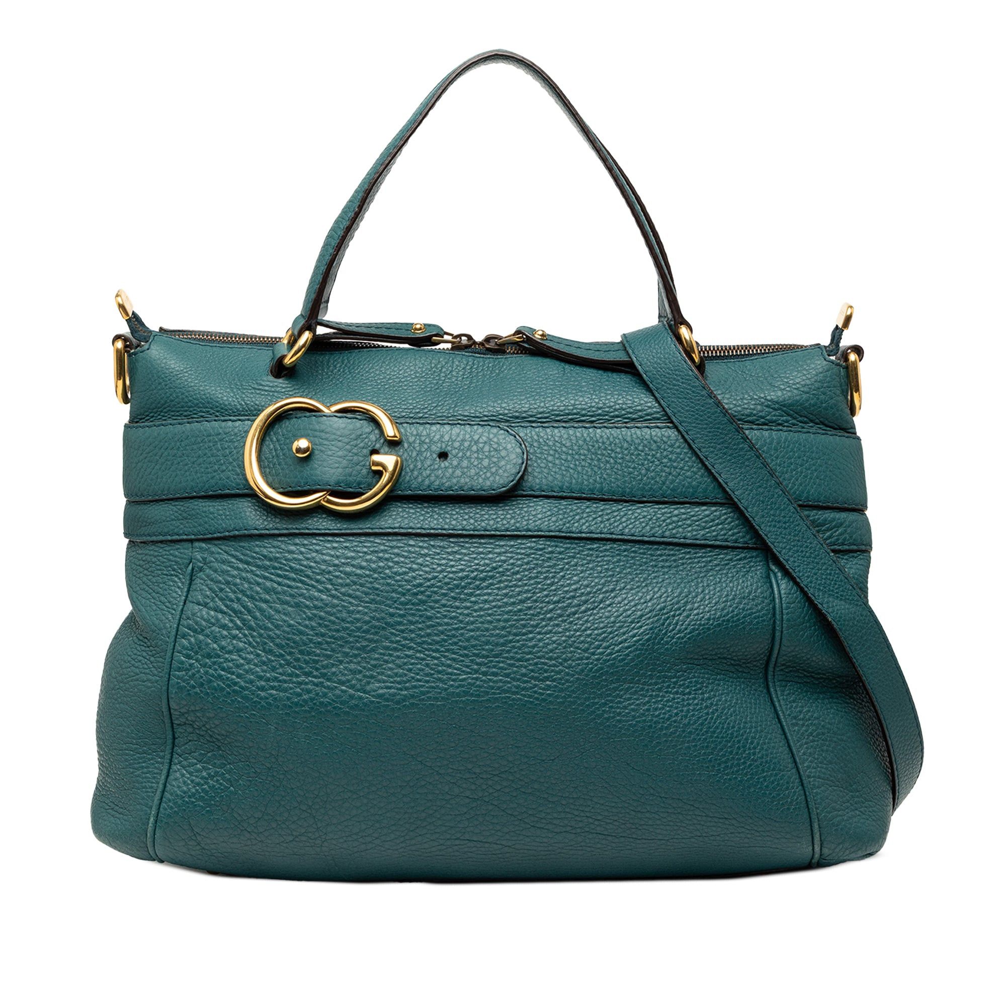 Gucci Medium Leather Ride Top Handle Bag Size ONE SIZE - 1 Thumbnail