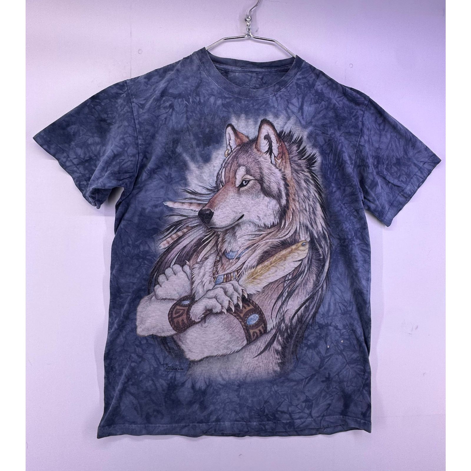 The Mountain The Mountain 2011 Christy Grandjean NativeAmerican Wolf Sz M Size US M / EU 48-50 / 2 - 7 Thumbnail