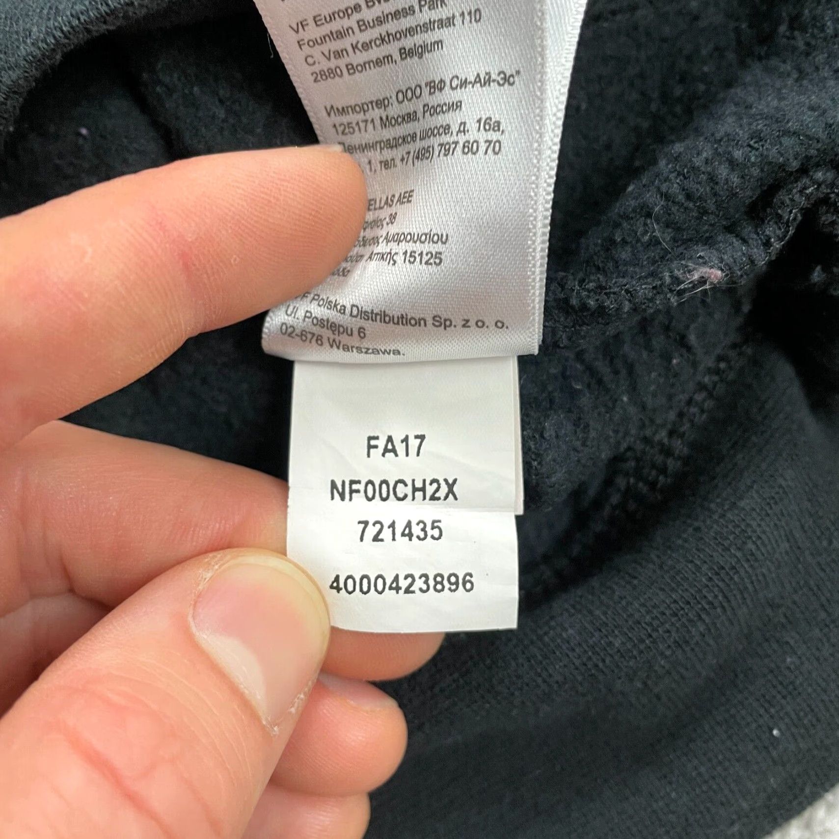 The North Face The North Face Hoodie Sweatshirt Womens Small Black Pink Fleece Graphic Pullover Size S / US 4 / IT 40 - 6 Thumbnail