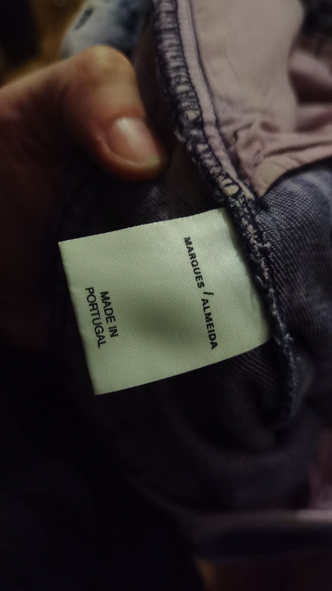 Marques'Almeida Marques Almeida Pink Denim Army Jacket and Jeans (BUNDLE) Size US 30 / EU 46 - 4 Thumbnail