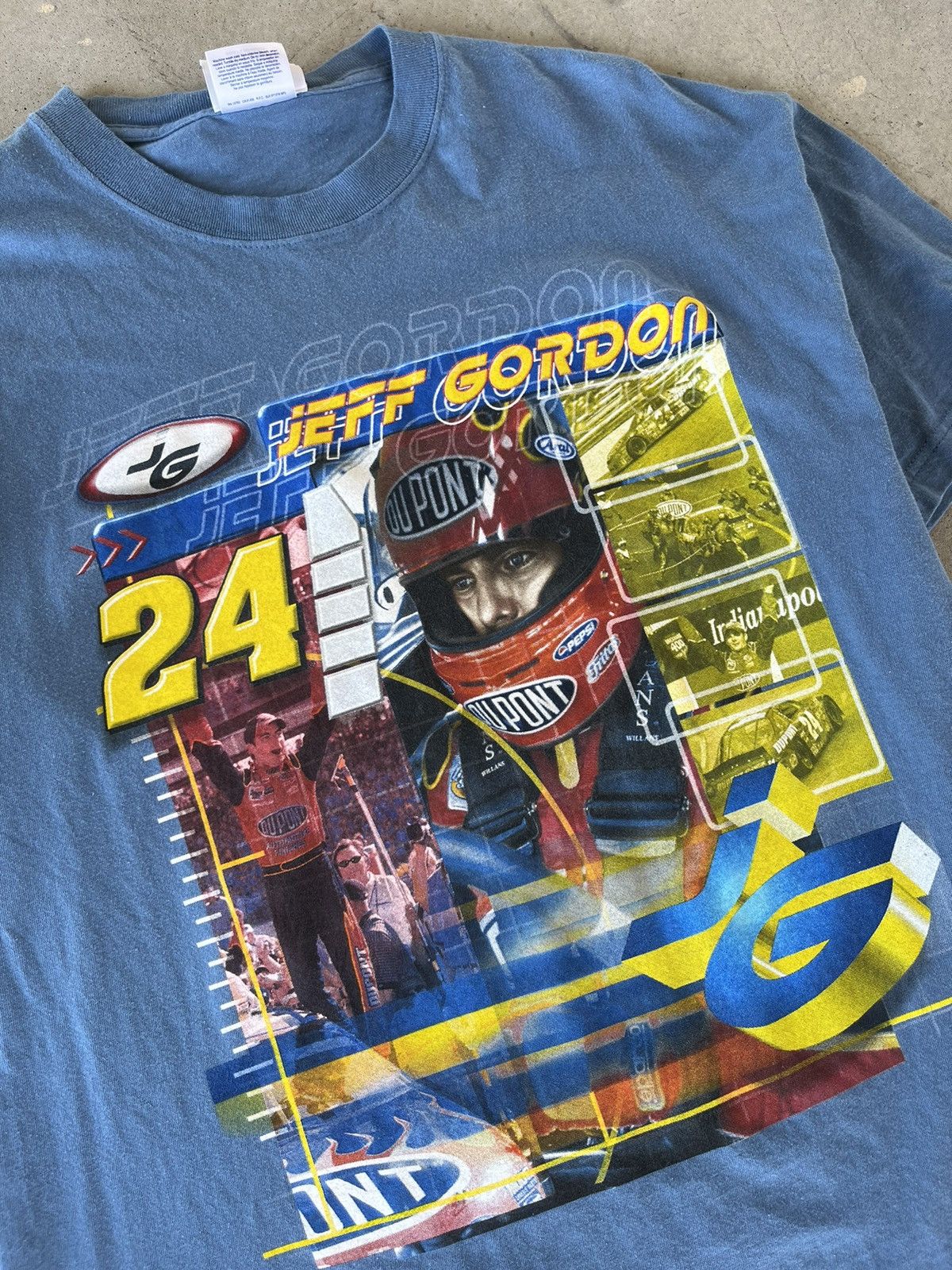 Chase Authentics Vintage 90s Jeff Gordon Nascar T-Shirt Size US L / EU 52-54 / 3 - 3 Thumbnail