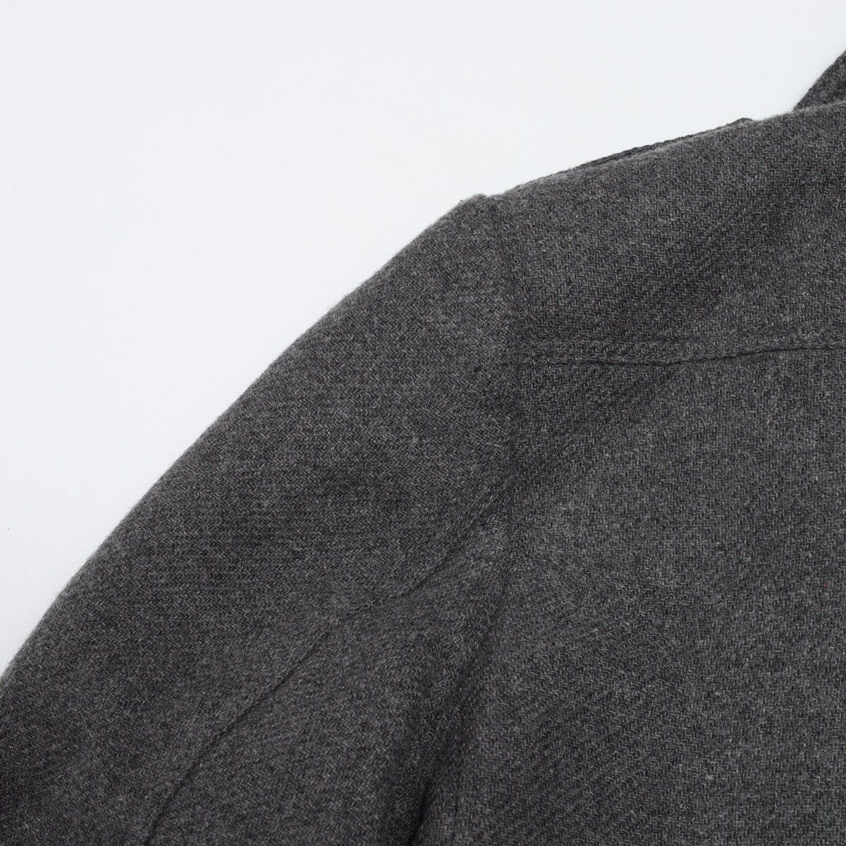 Burberry Burberry Gray Coat Jacket Wool Size XS / US 0-2 / IT 36-38 - 15 Thumbnail