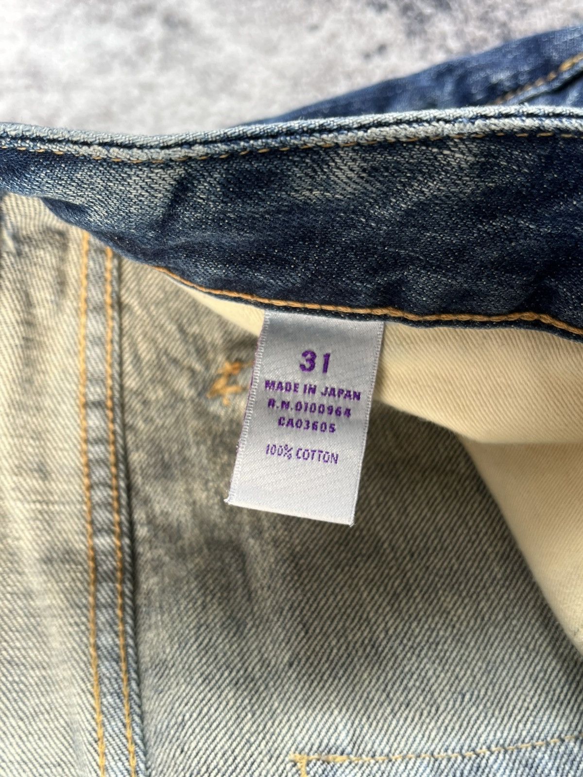 Prps PRPS Japan Selvedge Distressed Bootcut Denim 31 Size US 31 - 5 Thumbnail