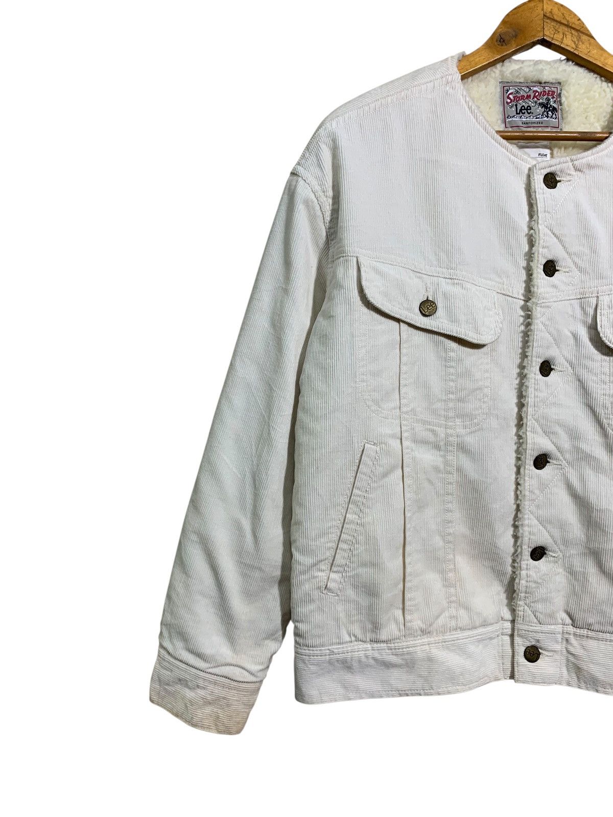Lee 🔥LEE STORM RIDER SHERPA CORDUROY JACKET Size US L / EU 52-54 / 3 - 2 Thumbnail