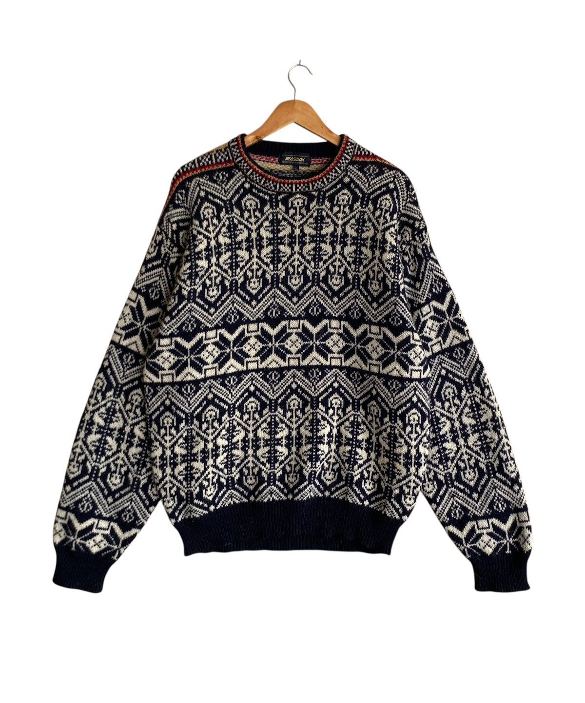 Japanese Brand Vintage Japanese Brand Fast Box Navajo Knitwear 2000s Size US L / EU 52-54 / 3 - 1 Thumbnail