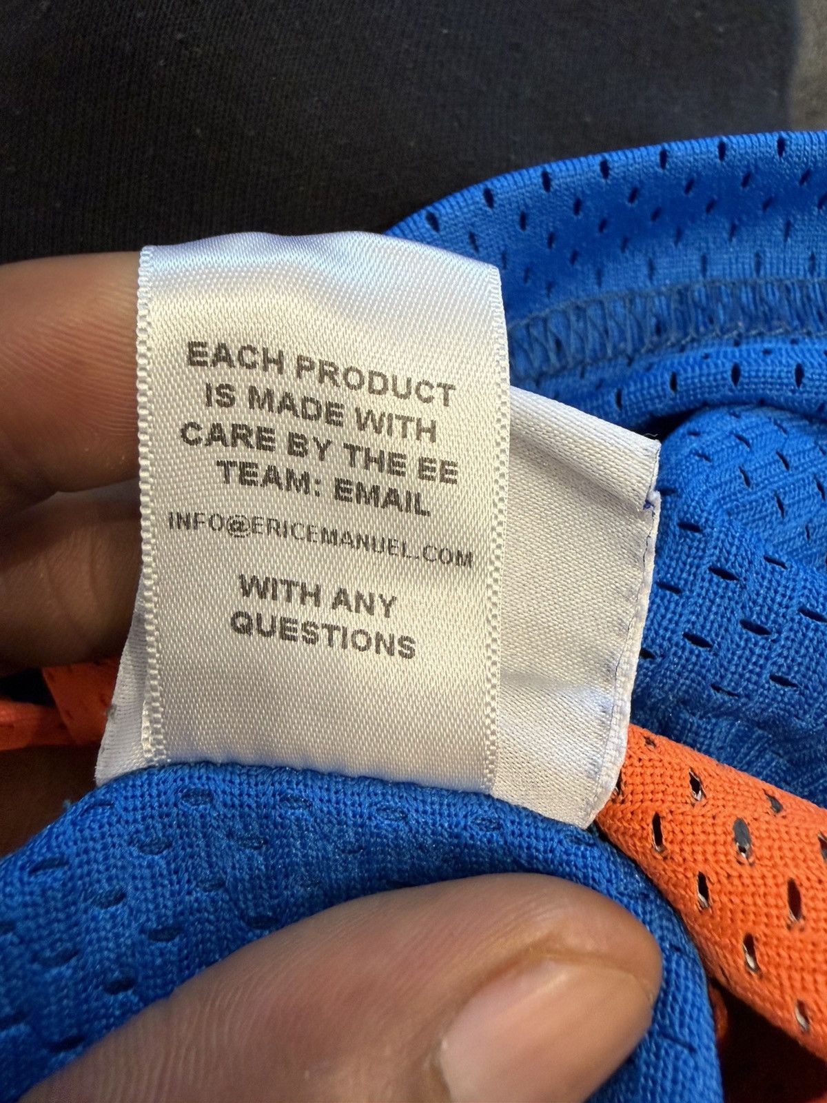 Eric Emanuel Eric Emmanuel Knicks Shorts Size US 28 / EU 44 - 3 Thumbnail