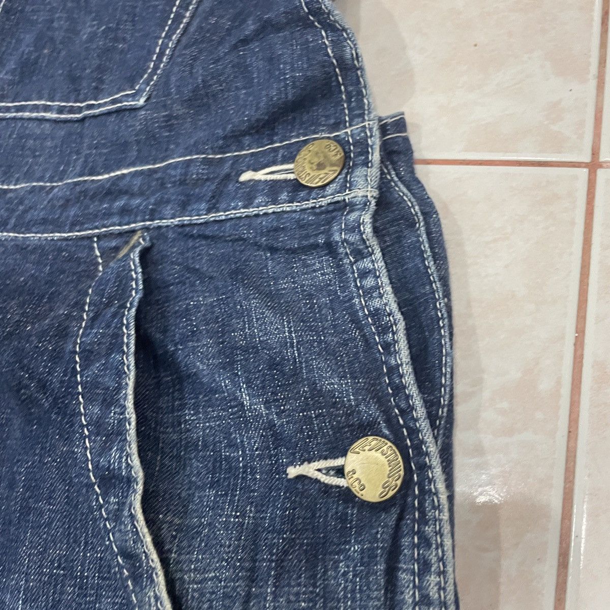 Levi's Vintage Levis Strauss Co Workwear Denim Overall Size US 36 / EU 52 - 4 Thumbnail