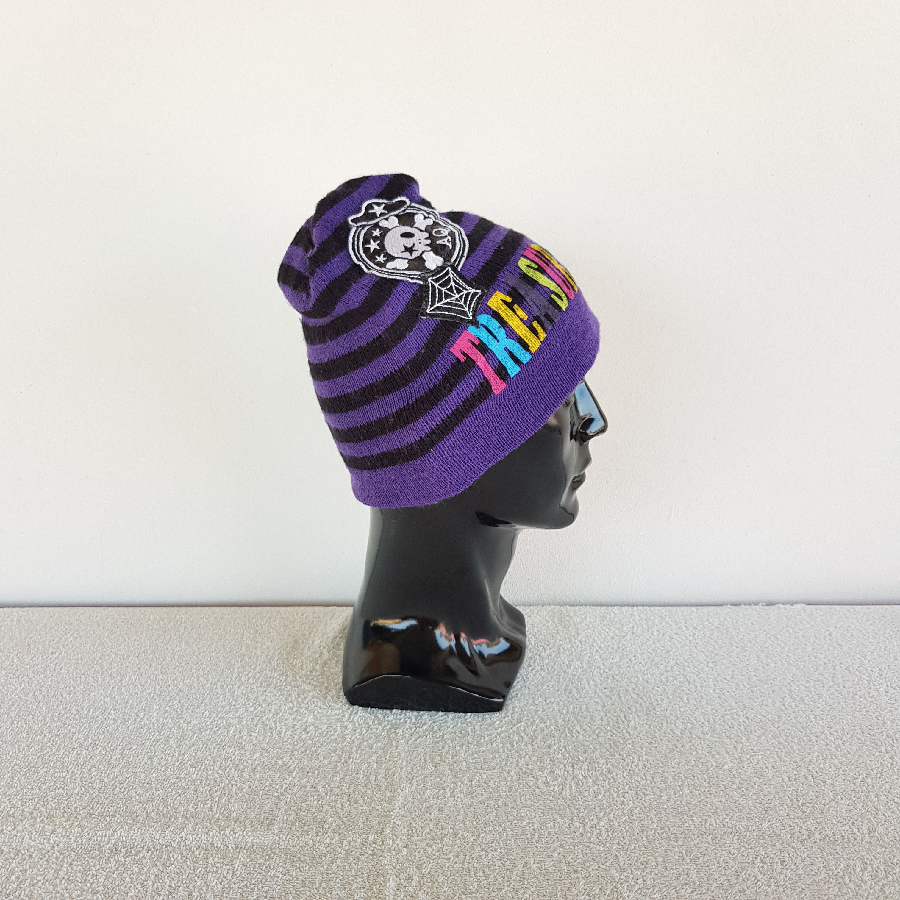 Japanese Brand Vintage Treasure Island Beanie Y2K Skulls Snow Caps Hats Size ONE SIZE - 3 Thumbnail