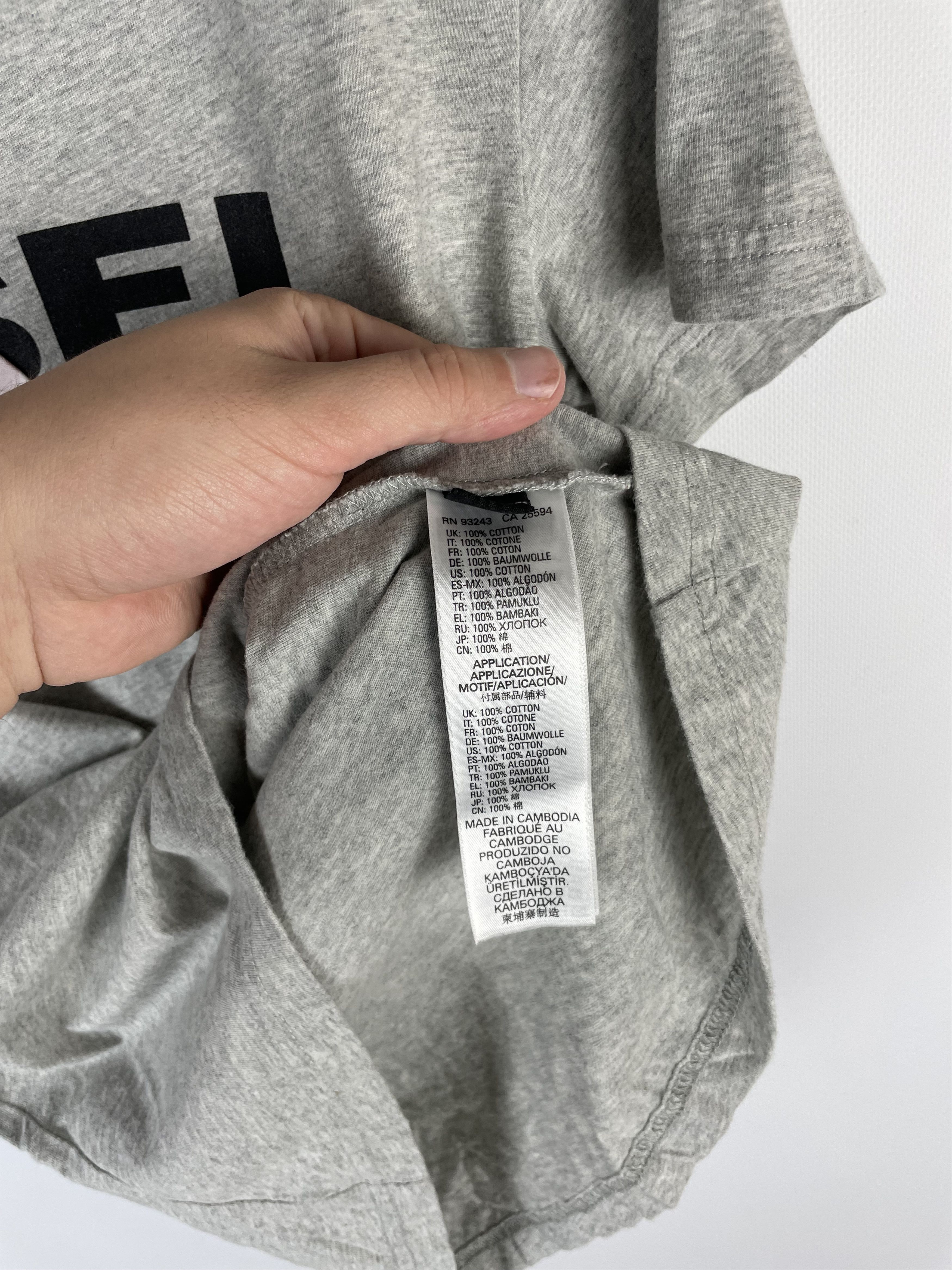 Diesel Vintage Diesel Tee T-shirts Size XL / US 12-14 / IT 48-50 - 8 Thumbnail
