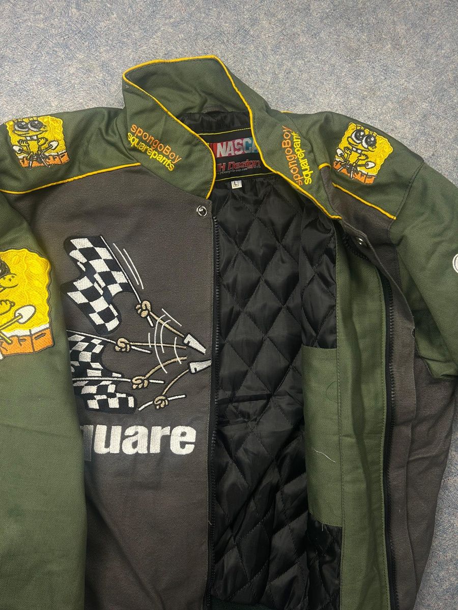 NASCAR NASCAR SpongeBob Racing Jacket Vintage Size US L / EU 52-54 / 3 - 4 Thumbnail