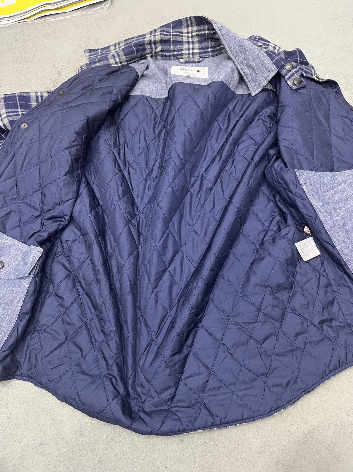Japanese Brand × Vintage STEALS🔥PAPAS+ FLANNEL JACKET BUTTON Size US M / EU 48-50 / 2 - 14 Thumbnail