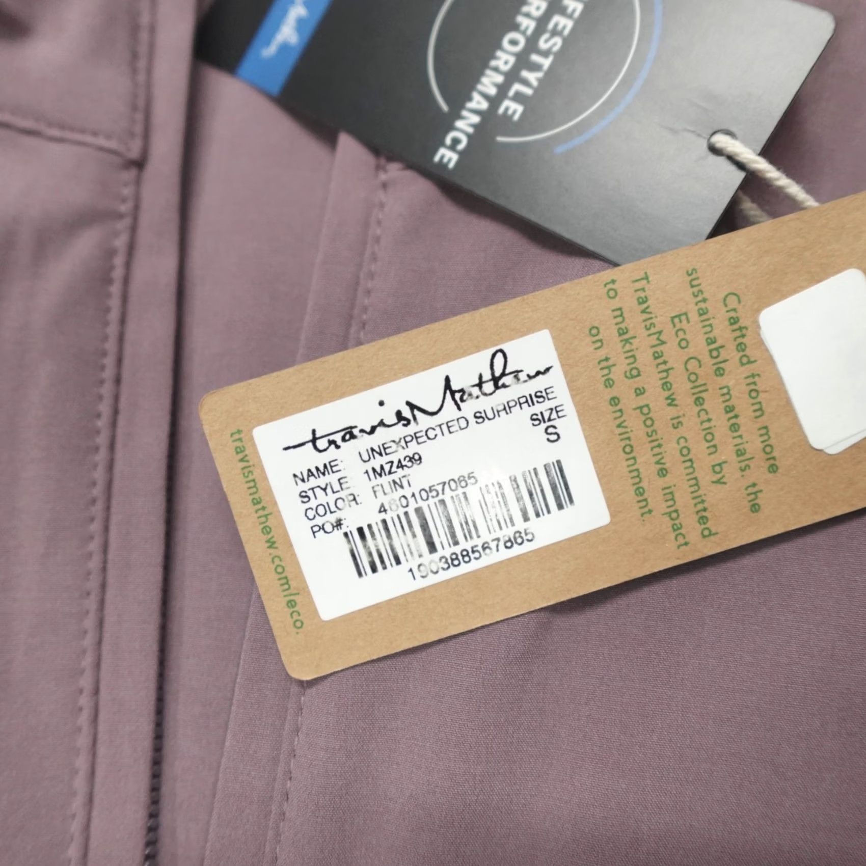 TravisMathew Travis Mathew Golf Pullover Men's 1/4 Zip Unexpected Surprise Size S Flint Size US S / EU 44-46 / 1 - 4 Thumbnail