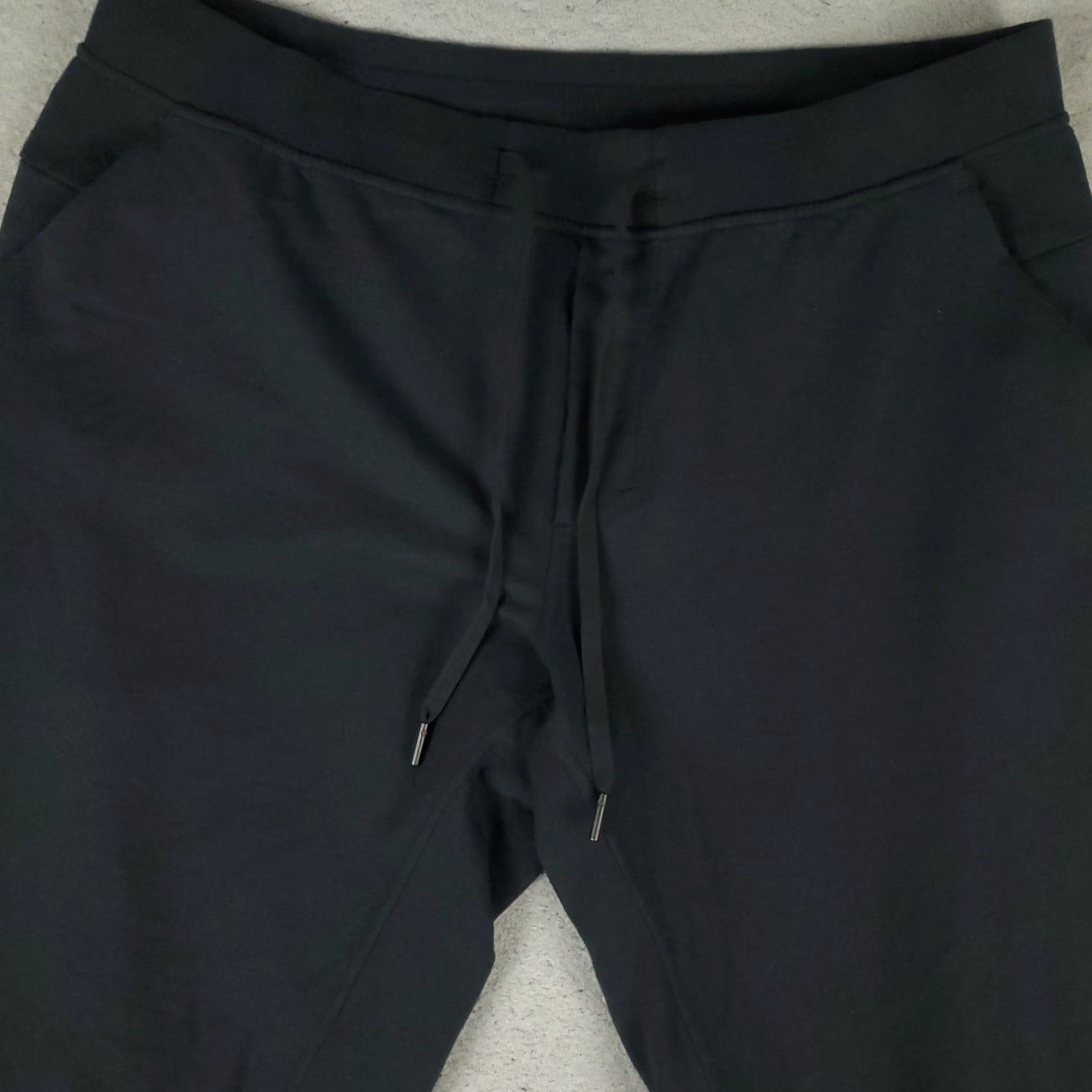 Lululemon Lululemon Pants Mens 2XL Black Lace Tie Track Joggers Sweatpants - Jogger Pants - Regular - Black - 2XL - Pockets - Cotton/Polyester - Activewear Size US 39 - 2 Thumbnail