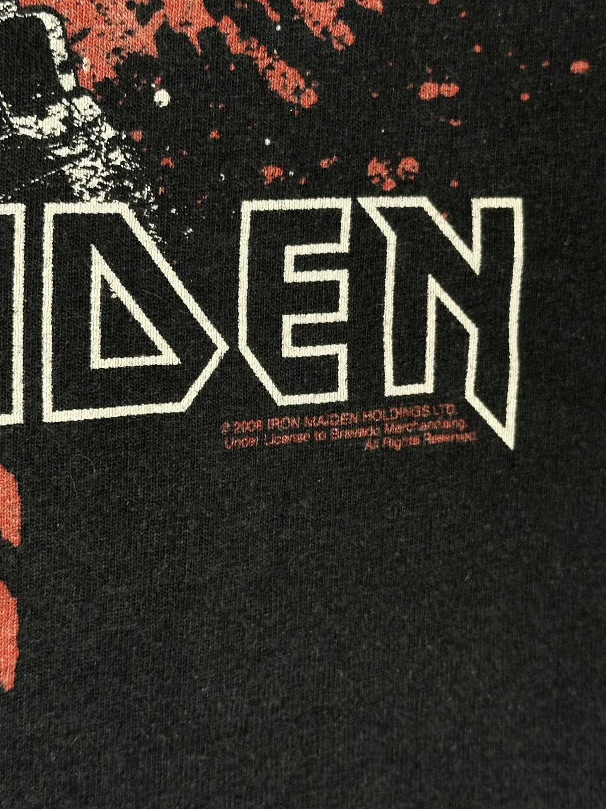 Jerzees 2008 Iron Maiden killers Black sleeveless tank top Size US M / EU 48-50 / 2 - 4 Thumbnail