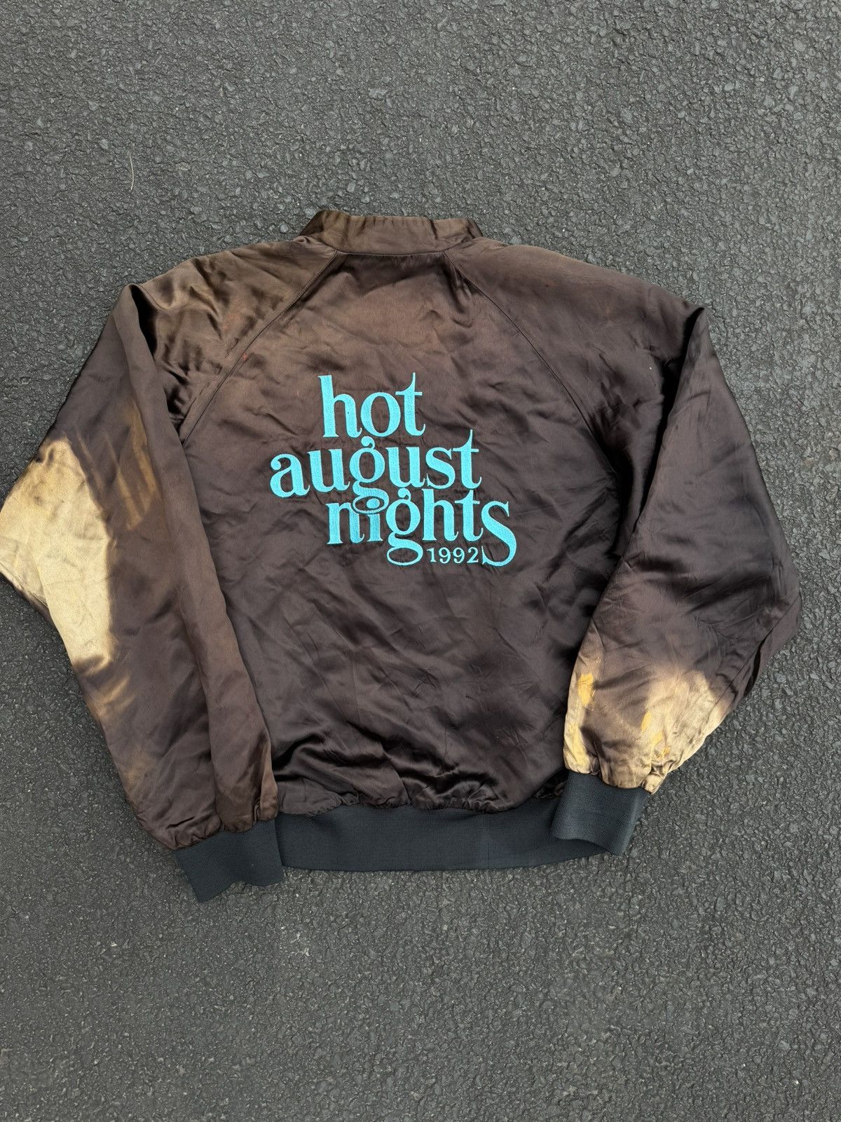 Vintage 1992 Hot August Nights Hot Rod Car Vintage 90’s Satin Jacket Size US M / EU 48-50 / 2 - 1 Thumbnail