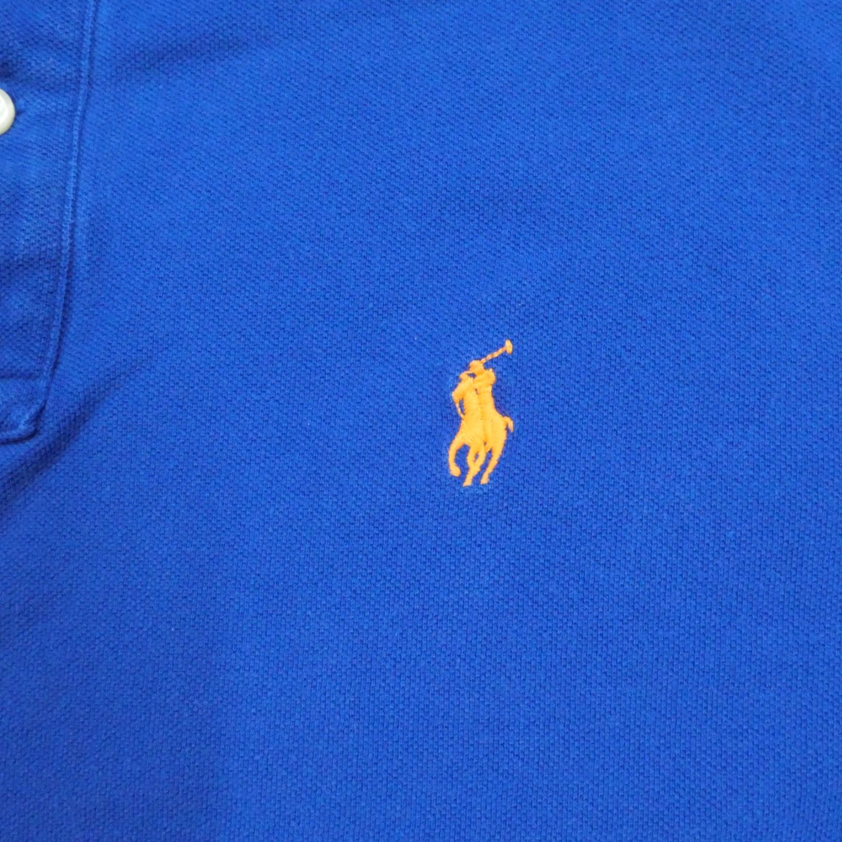 Ralph Lauren Ralph Lauren Polo Shirt Mens Large Blue Polo Short Sleeve Casual Preppy Logo Pony Knit Cotton Shirt Universal Debut Mens Size US L / EU 52-54 / 3 - 3 Thumbnail