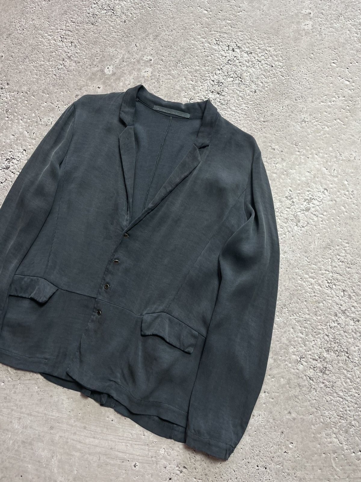 Transit Transit Par-Such Cupro Stretch Blazer Jacket Made in Italy Size S / US 4 / IT 40 - 2 Thumbnail