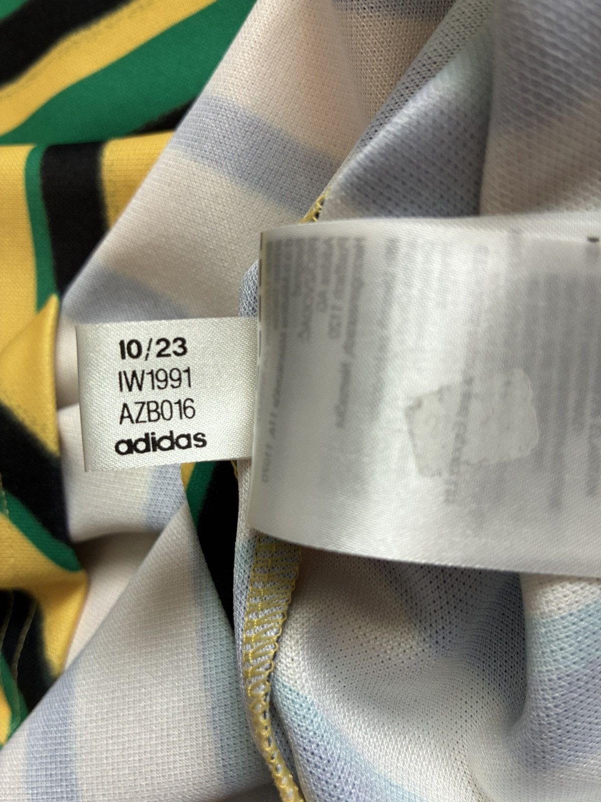Adidas Jamaica Origins Trefoil Jersey Size US L / EU 52-54 / 3 - 4 Thumbnail