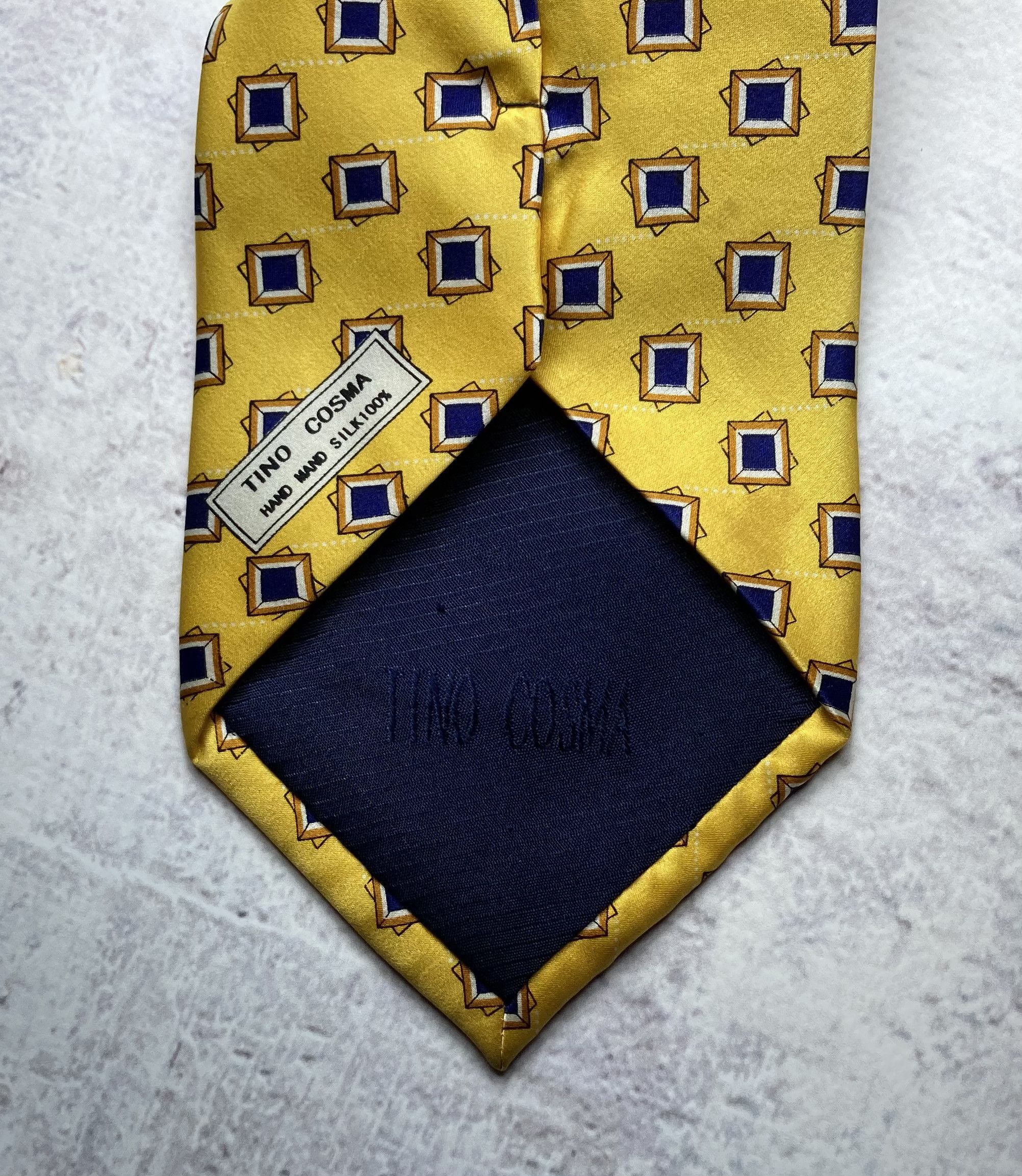 Vintage Tino Cosma Hand Mand Tie Size ONE SIZE - 5 Thumbnail