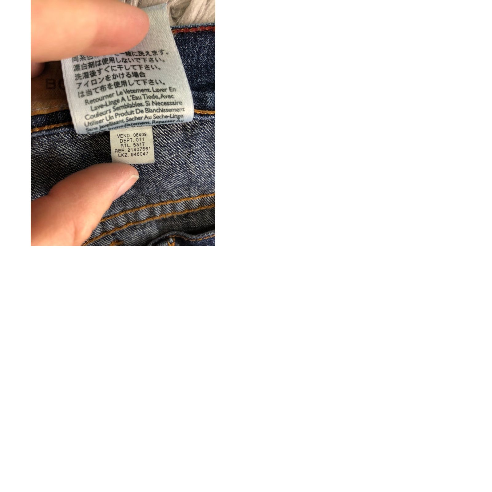 Eddie Bauer Eddie Bauer Womens Jeans Bootcut Denim Medium Wash Blue Size 10 Regular 31in Inseam Pockets Zipper Button Belt Loops Denim Jeans Women Size 32" / US 10 / IT 46 - 9 Thumbnail