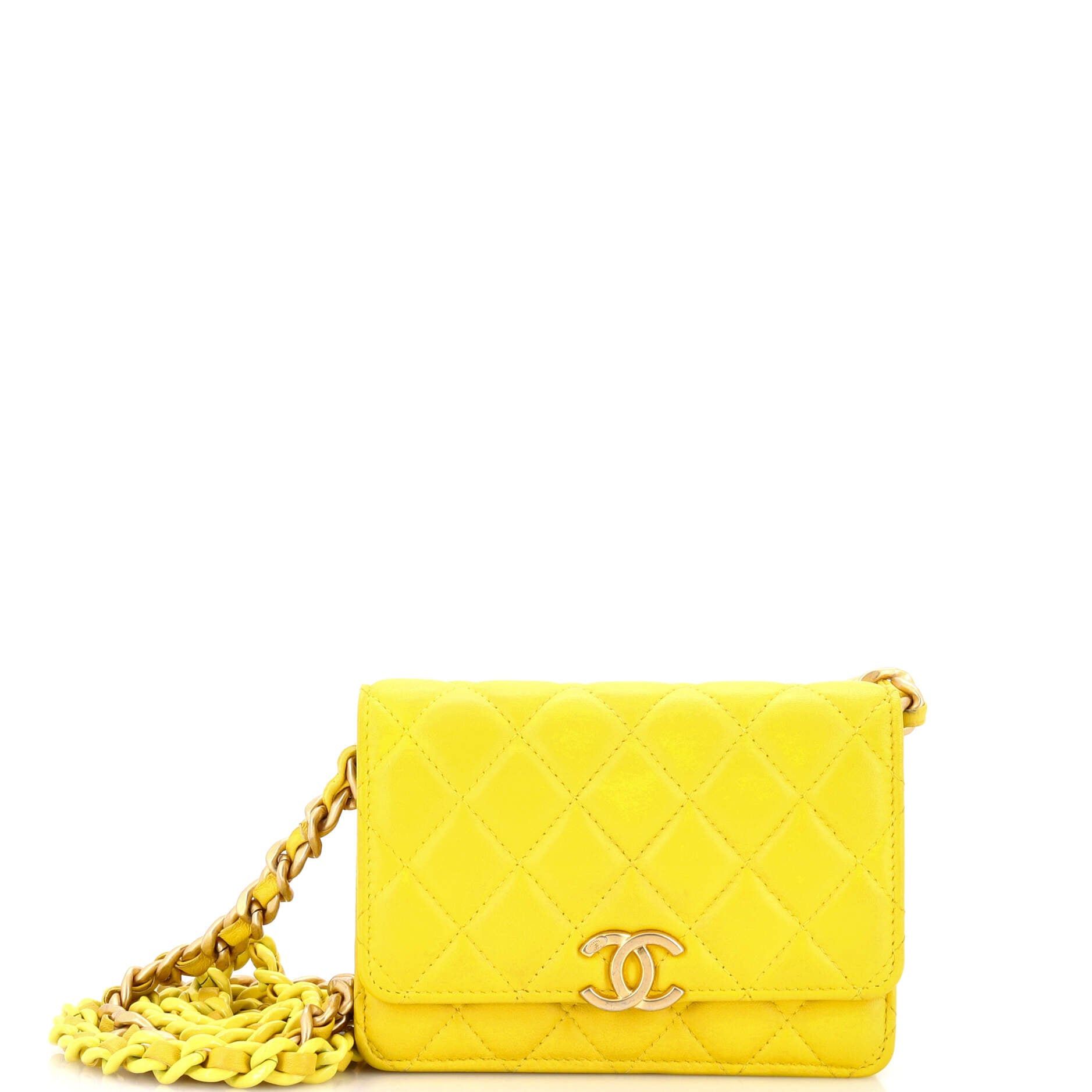Chanel Lacquered Metal CC Wallet on Chain Size ONE SIZE - 1 Thumbnail