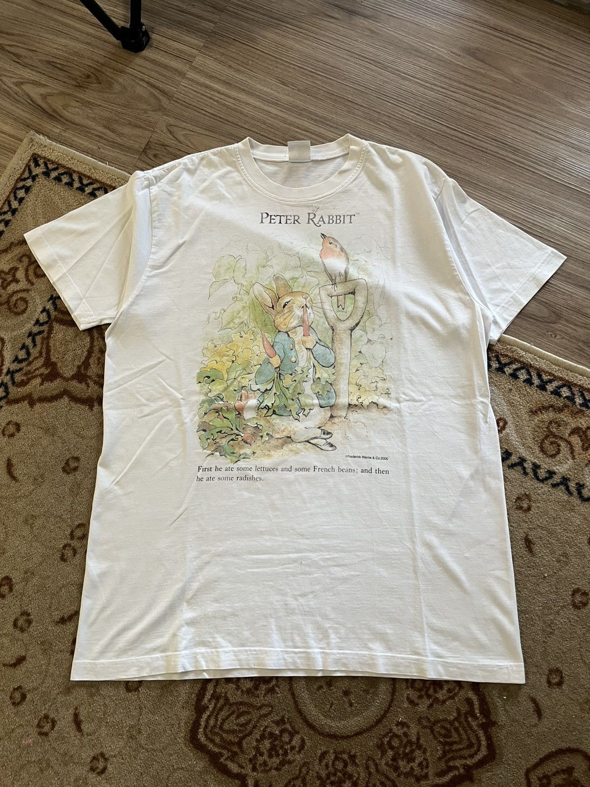 Disney classic Beatrix Potter character, Peter Rabbit, vintage 2000 Size US L / EU 52-54 / 3 - 2 Thumbnail