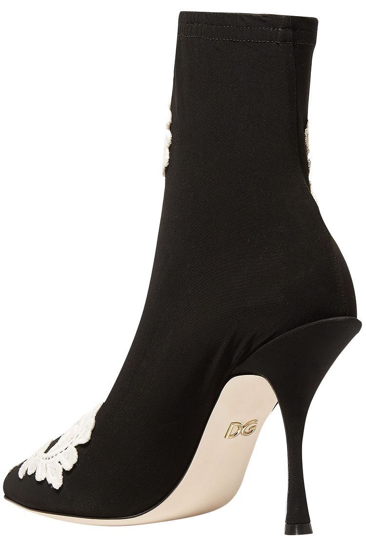 Dolce & Gabbana o1y0825 Spool Heel Ankle Boots in Multicolor Size US 4 / IT 34 - 2 Thumbnail