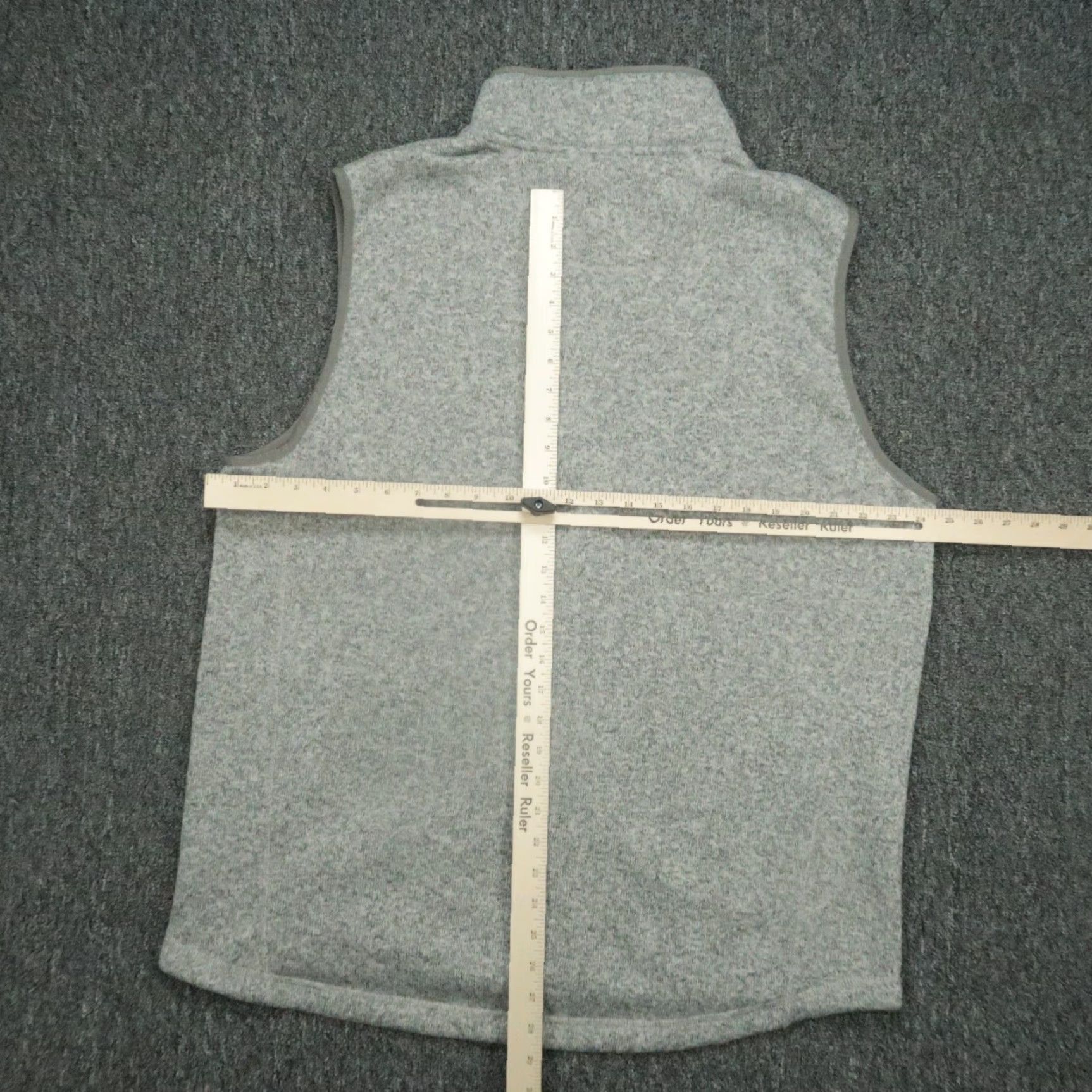 Vintage L.L. Bean Vest Men XL Regular Size Regular Fit Zip Pockets Full Zip Fleece Gray Polyester Winter Fall Spring Summer Casual Travel Workwear Overcoat Size US XL / EU 56 / 4 - 5 Thumbnail