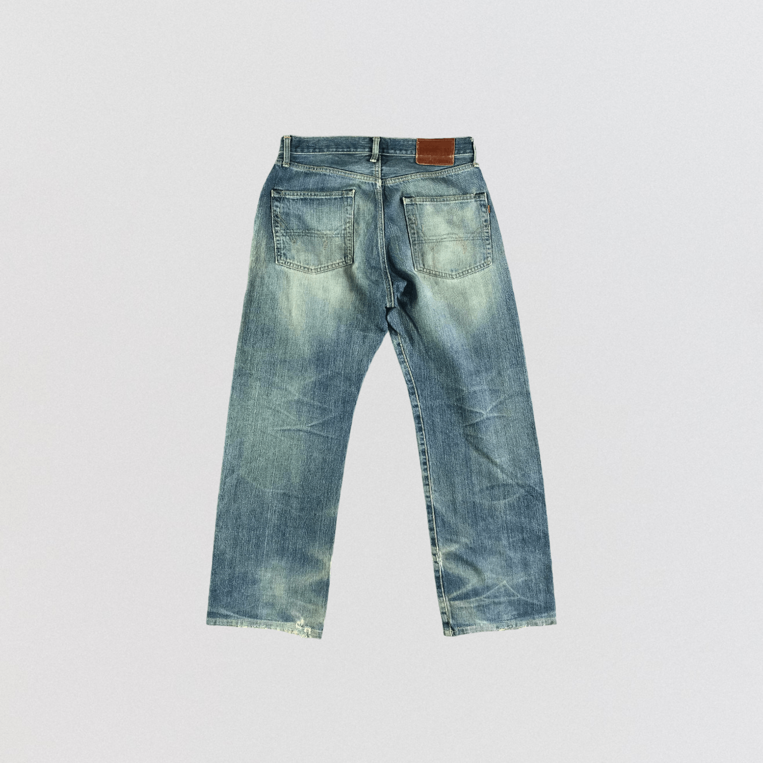 Edwin Vintage Blue Wash Edwin 505 Selvedge Jeans-JM3665 Size US 32 / EU 48 - 2 Thumbnail