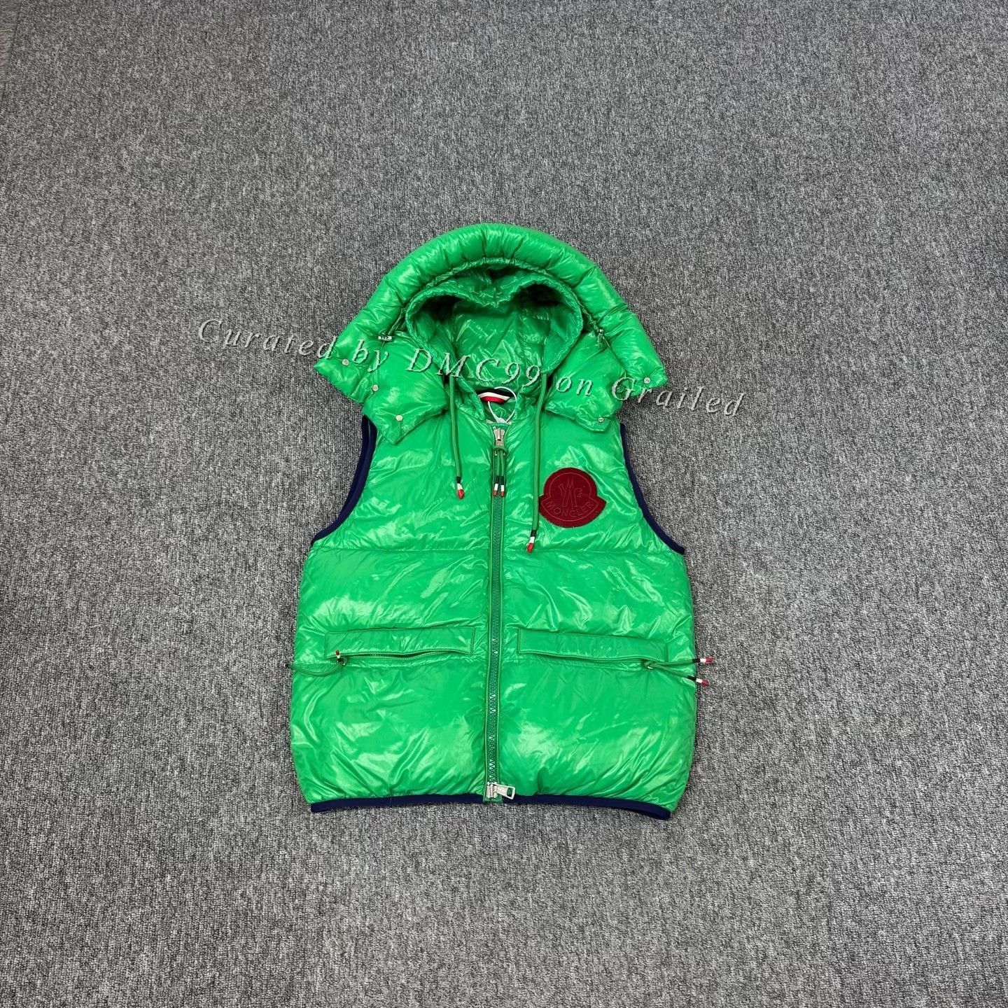 Moncler Moncler LORENT Green Down Vest Size 3 Size US L / EU 52-54 / 3 - 1 Thumbnail