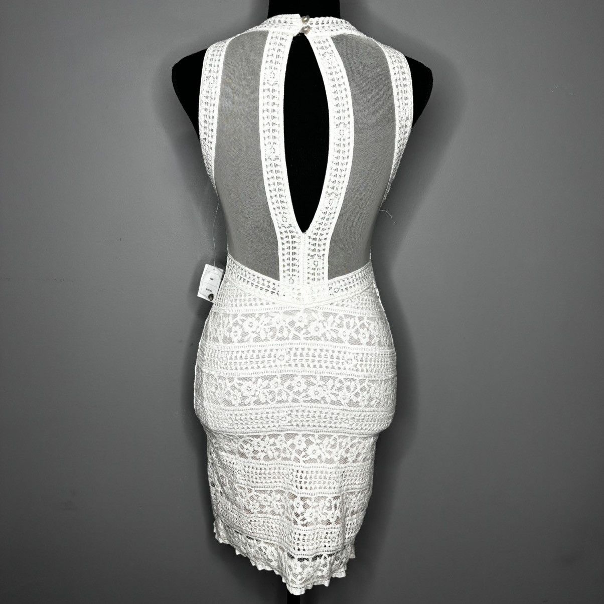 Urban Outfitters Urban Outfitters Lacey BodyCon Dress - Size XS Size XS / US 0-2 / IT 36-38 - 4 Thumbnail