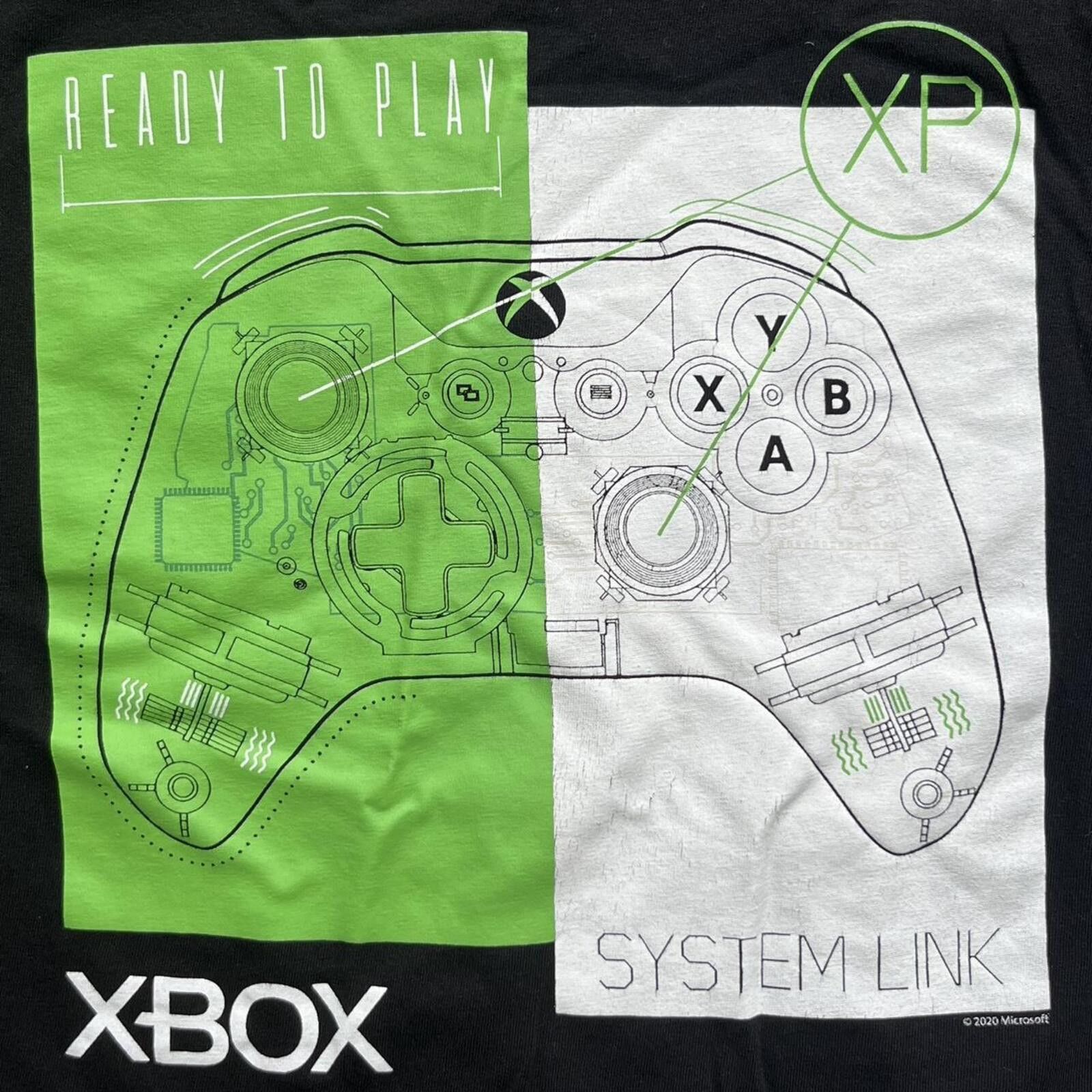 Old Navy Xbox Ready To Play Black Graphic T-Shirt Size US XXS / EU 40 - 2 Thumbnail