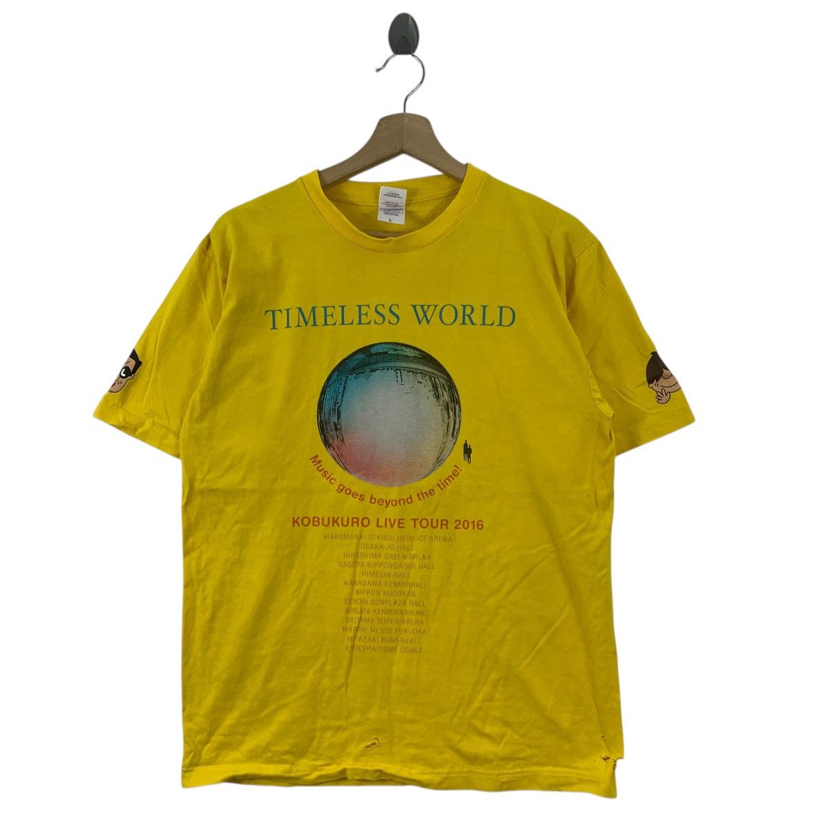Band Tees KOBUKURO JAPAN BAND Folk Ambient Rock Tour Tee Shirt Top Size US L / EU 52-54 / 3 - 4 Thumbnail
