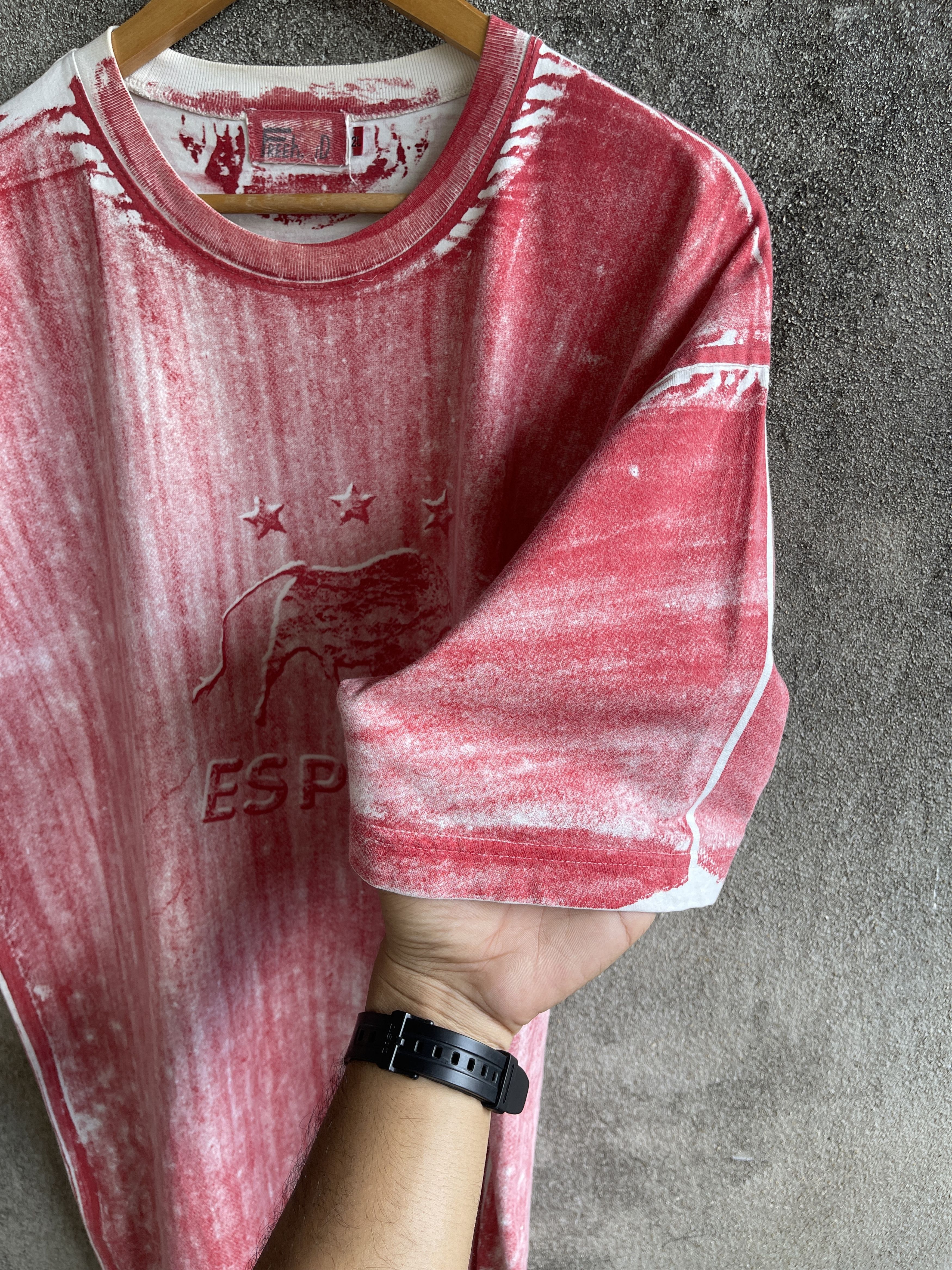 Freenote Vintage’90s🔥Espana Spain🔥Big Logo Free Hand Mosquitohead Tee Size US XXL / EU 58 / 5 - 9 Thumbnail