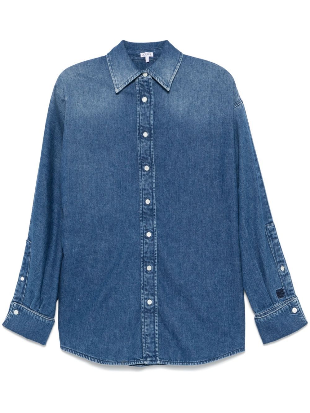 Loewe DENIM COTTON SHIRT Size S / US 4 / IT 40 - 1 Thumbnail