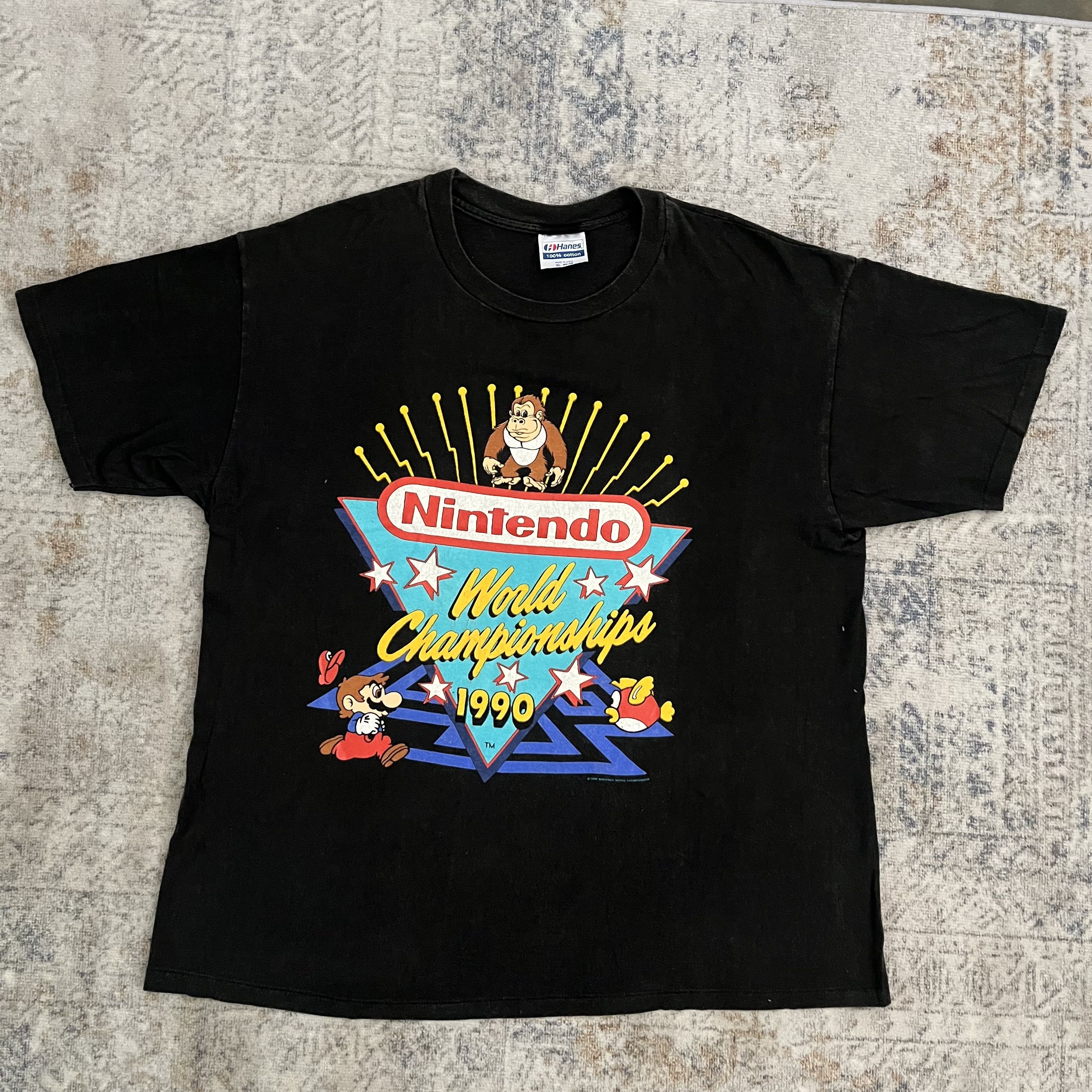 Nintendo Vintage Nintendo World Championships 1990 shirt Size US XL / EU 56 / 4 - 1 Thumbnail