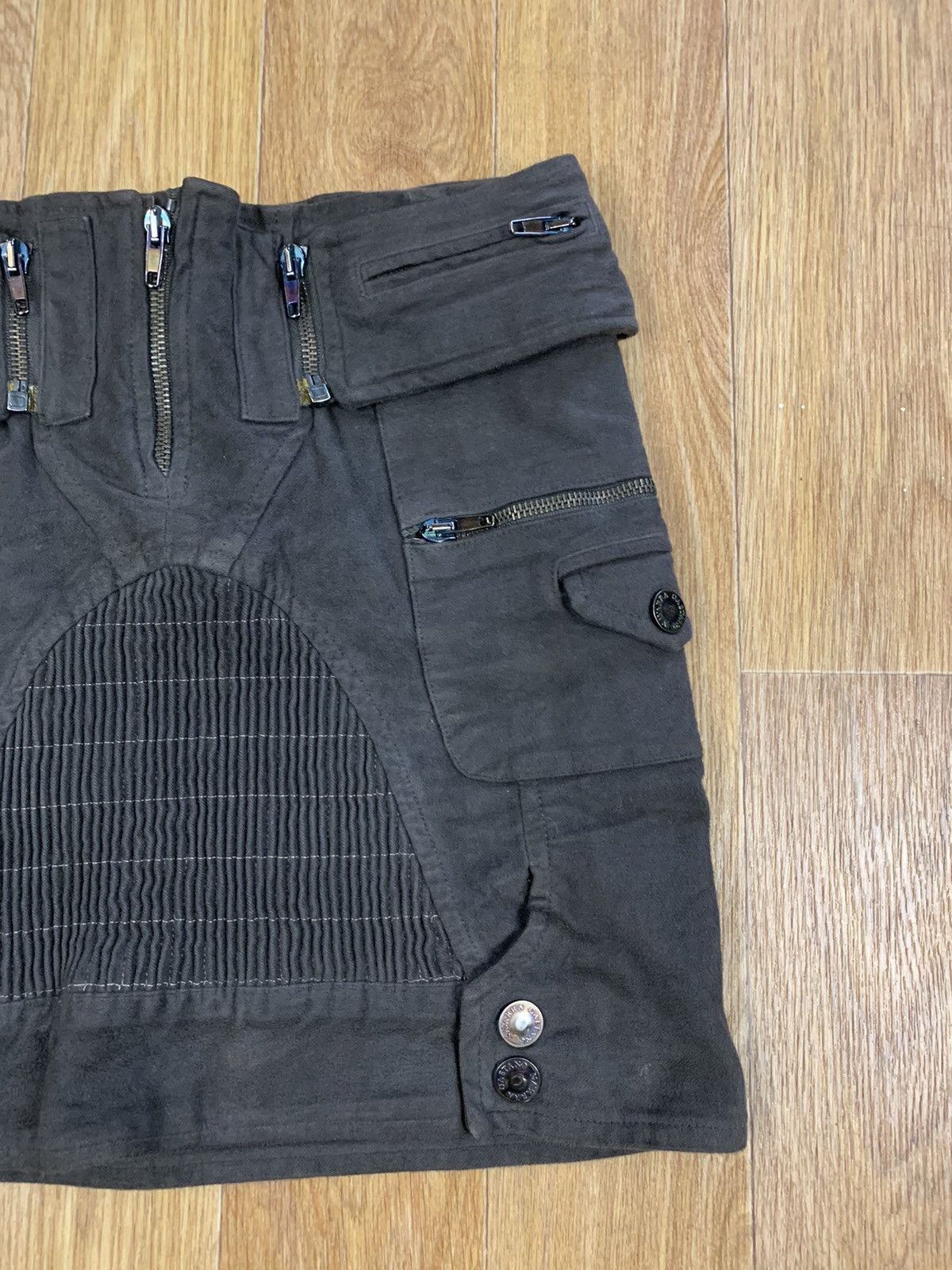 Other GAETANO NAVARRA Vintage Rare Cargo Mini Skirt Size 28" / US 6 / IT 42 - 4 Thumbnail