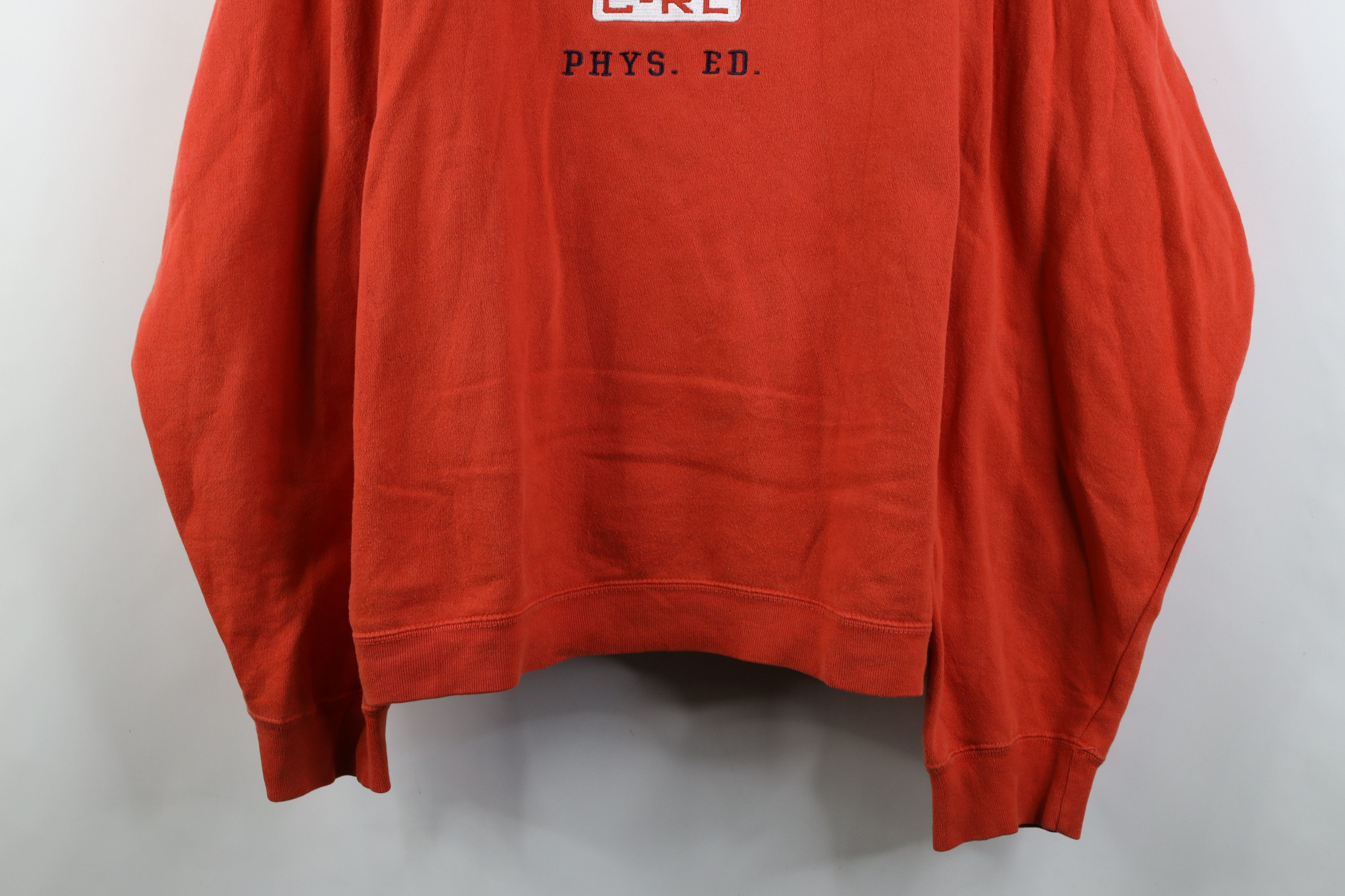 Polo Ralph Lauren Vintage 90s Chaps Ralph Lauren Crewneck Sweatshirt Orange Size US XXL / EU 58 / 5 - 3 Thumbnail