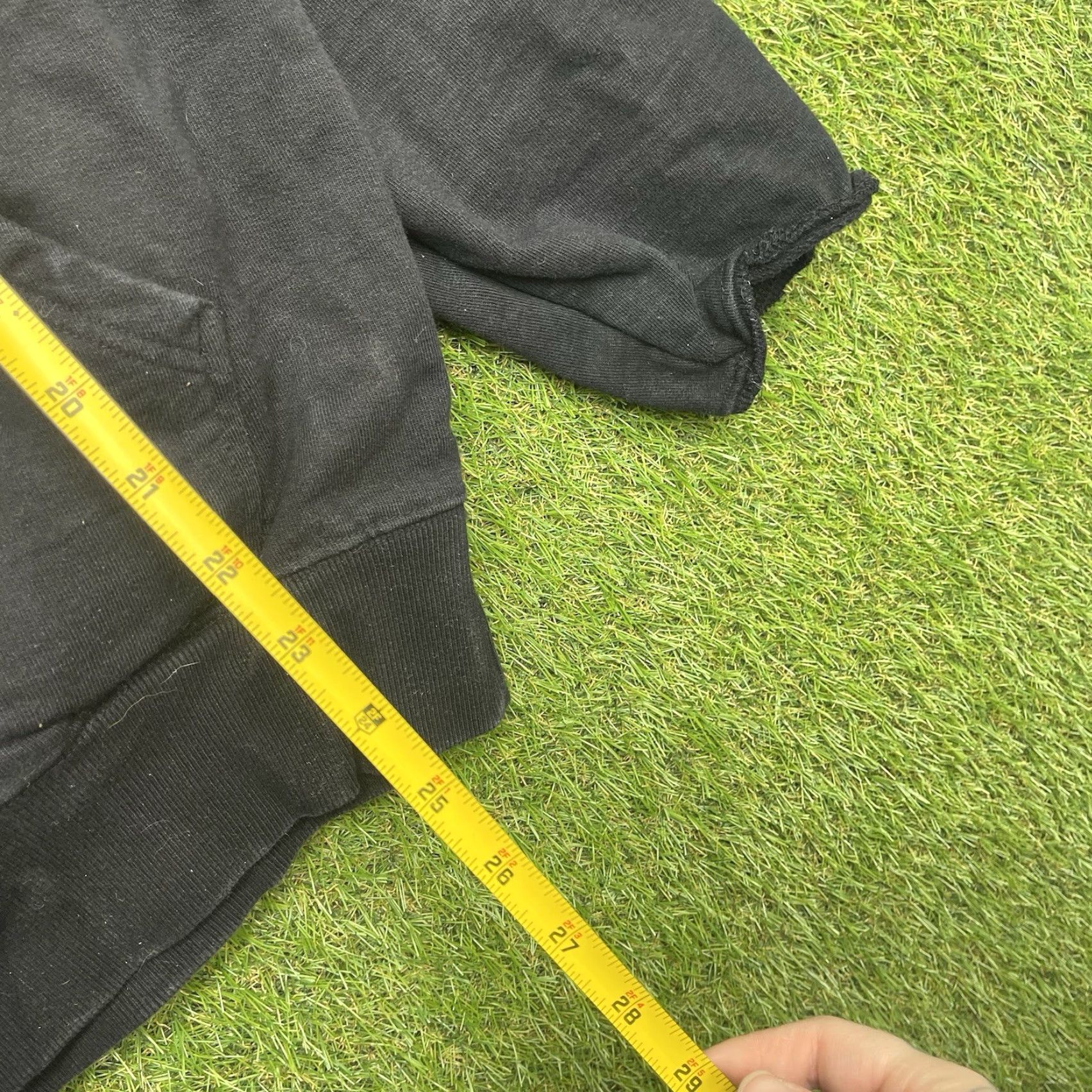 Vintage Shaka Wear Hoodie Mens M Distressed Heavyweight Black Fleece Double Thick Size US M / EU 48-50 / 2 - 5 Thumbnail
