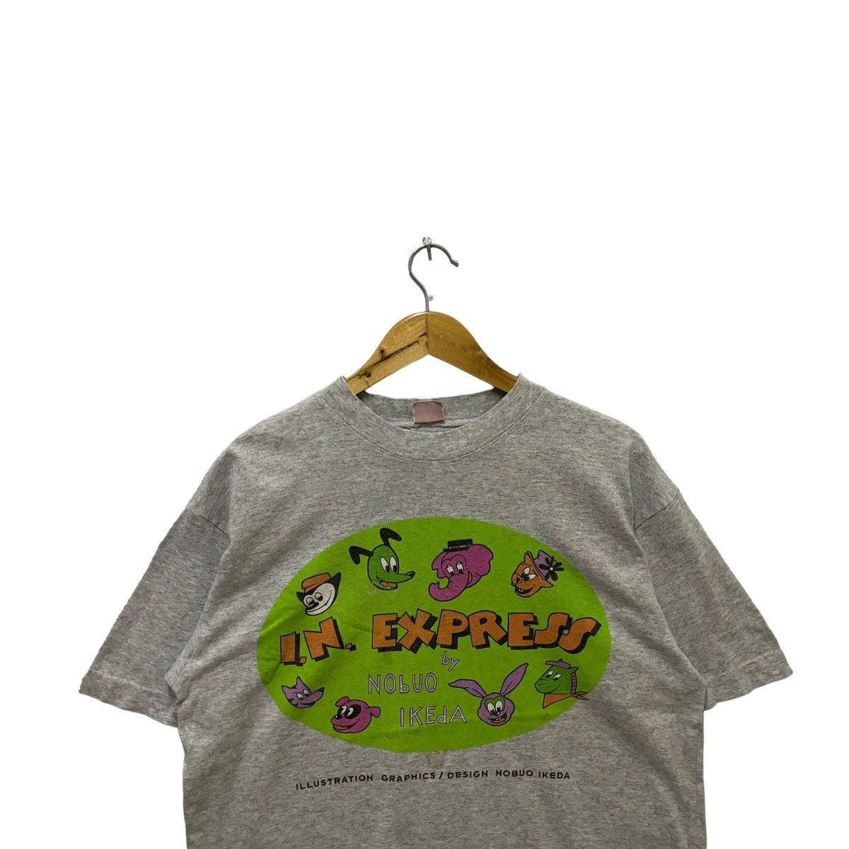Vintage Vintage Art by Nobuo Ikeda Graphic Tshirt Size US L / EU 52-54 / 3 - 2 Thumbnail