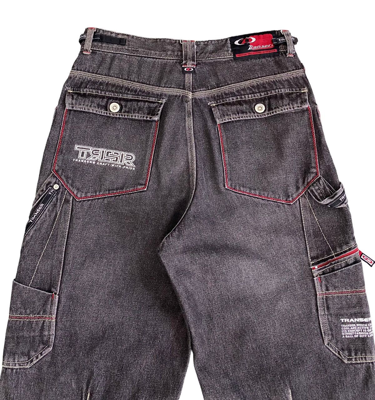JNCO Vintage Transer Hip Hop Culture Baggy Jeans Size US 31 - 8 Thumbnail